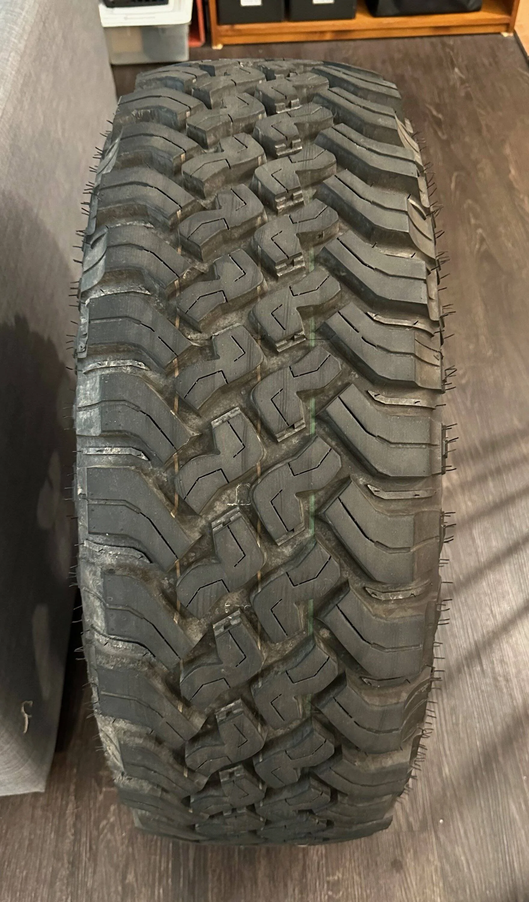 Jeep Gladiator '22 Rubicon Wheels 33" Falken M/Ts 4500 miles - $1000 wheel3_tread