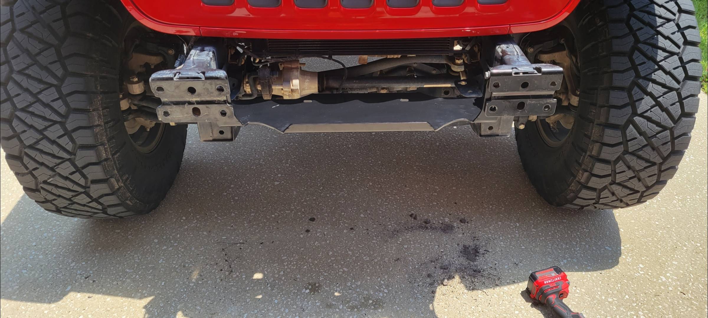 Jeep Gladiator Question about a winch install? 03