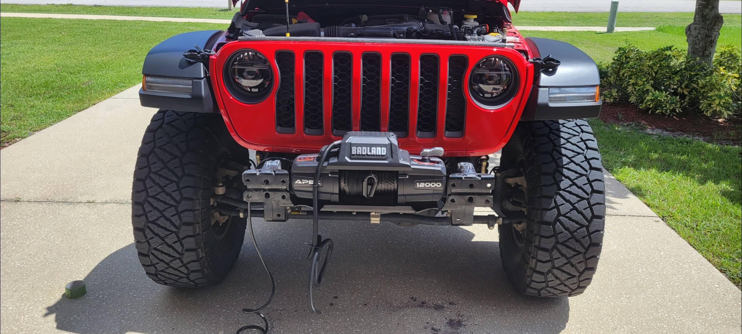 Jeep Gladiator Question about a winch install? 04
