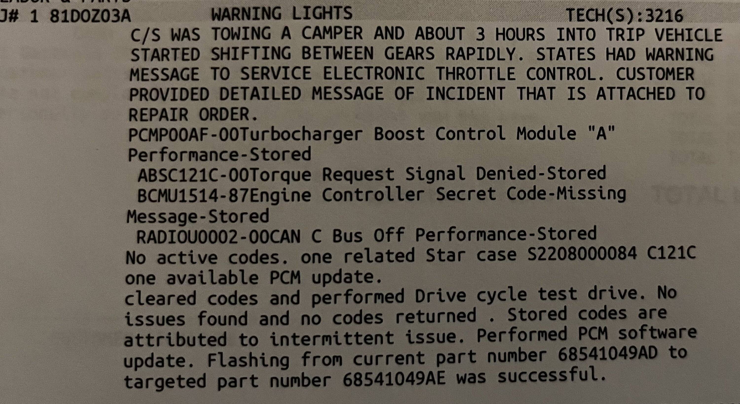 Jeep Gladiator 3.0 diesel issues repairsummary