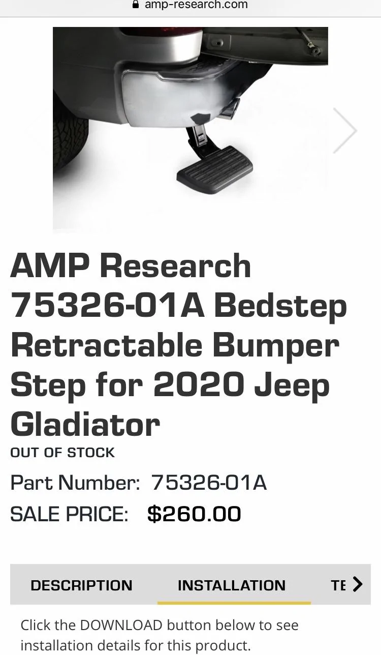 Jeep Gladiator Rock Rails Thread 85AF8A2C-65BB-48A0-A7E4-340BC174CCC0