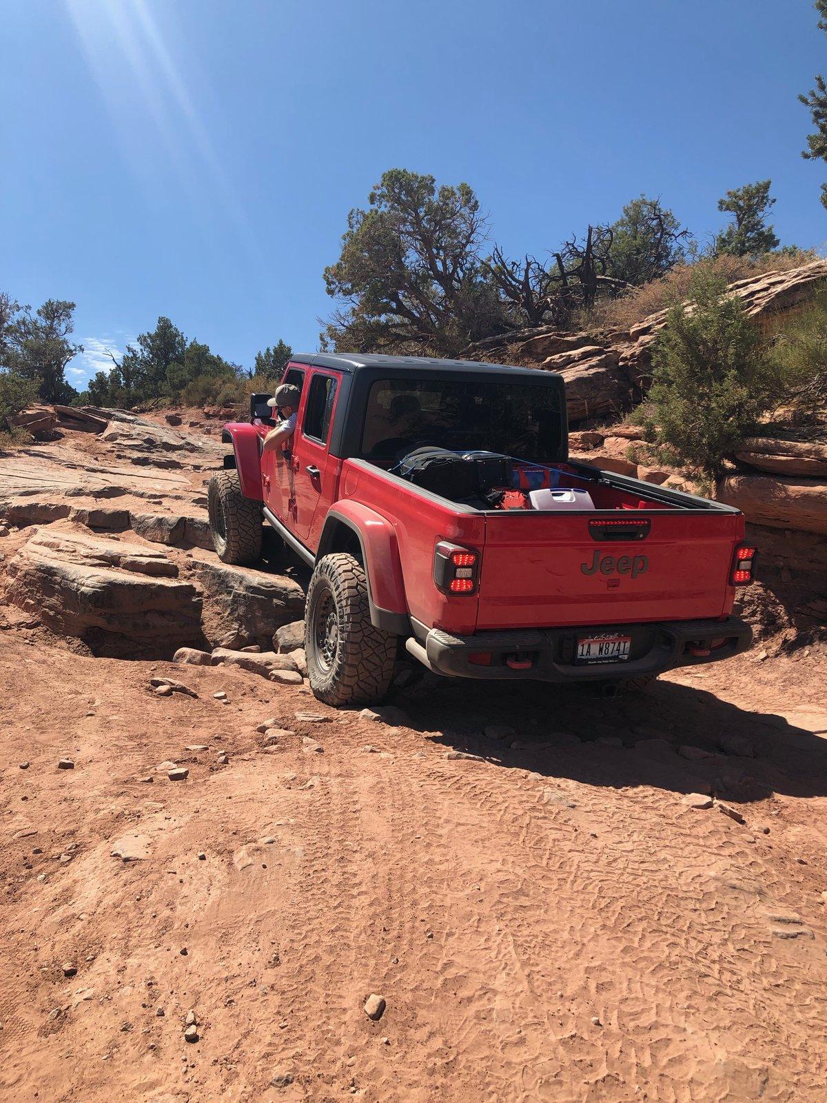 Jeep Gladiator Lane's Versatile Red Rubicon build IMG_7161