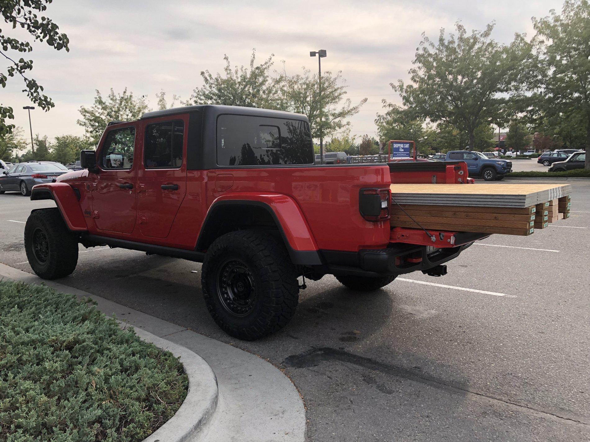 Jeep Gladiator Lane's Versatile Red Rubicon build IMG_7376