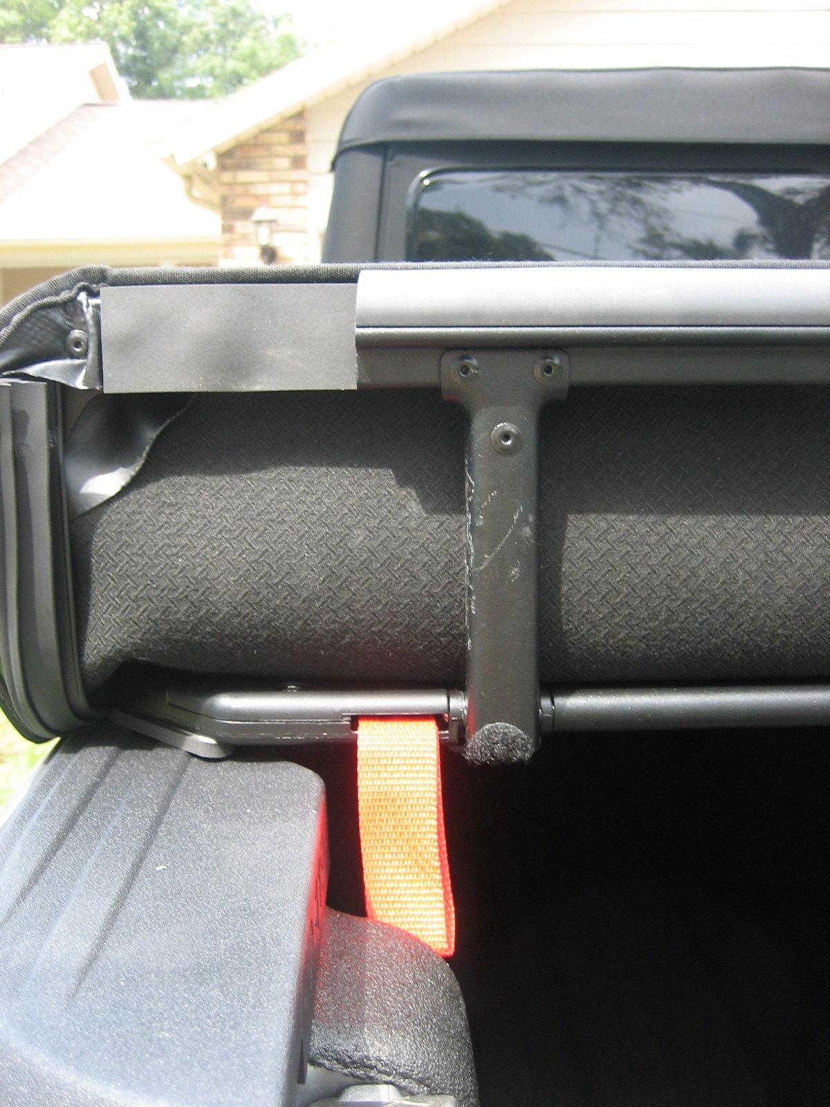 Jeep Gladiator My $10.00 Tonneau cover lock IMG_0246.JPG