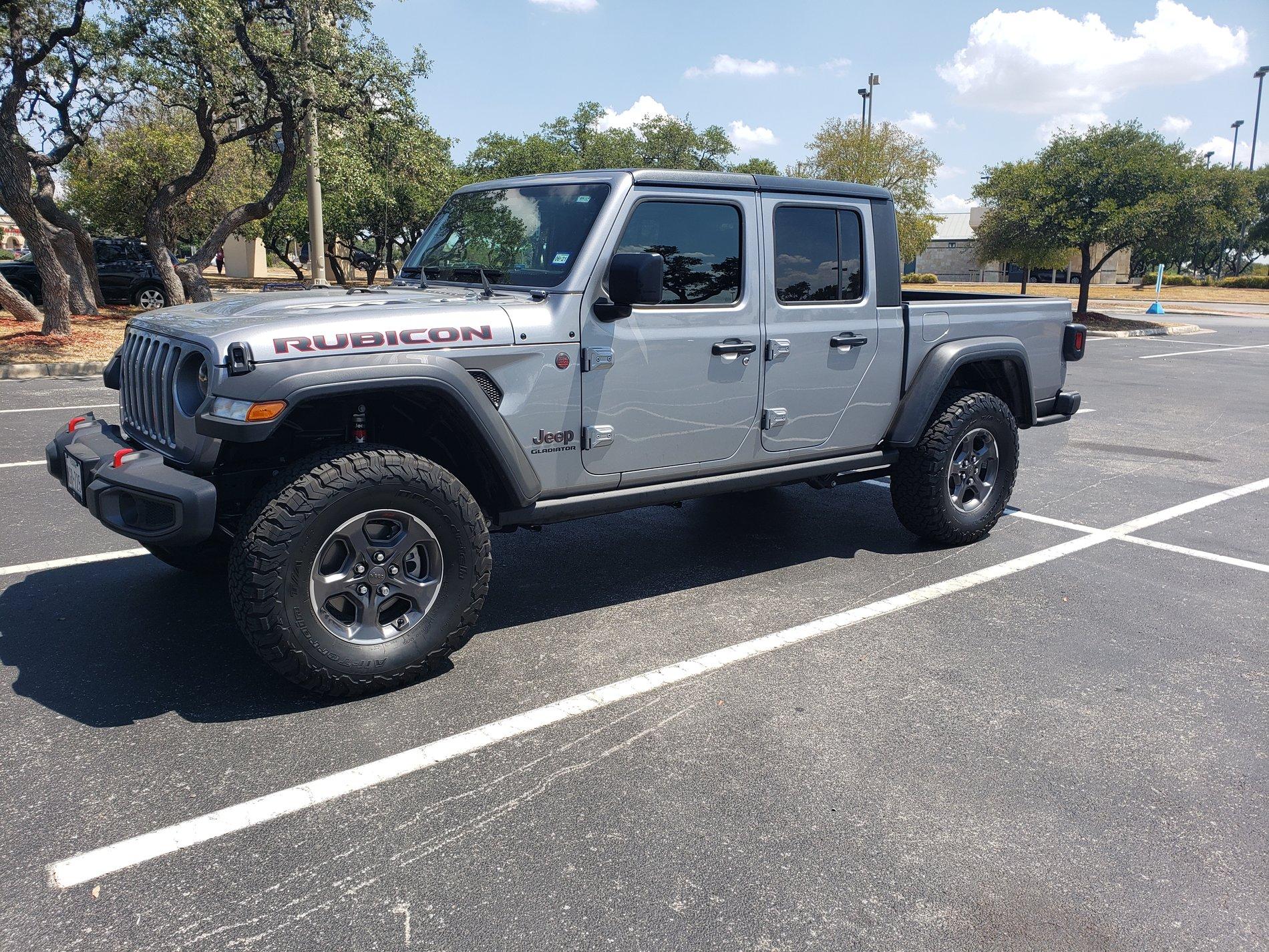 Jeep Gladiator Spacer lift for front only 20190907_125618