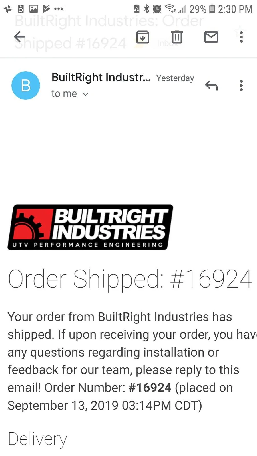 Jeep Gladiator BuiltRight's 2020 Gladiator Build Thread Screenshot_20190914-143047_Gmail