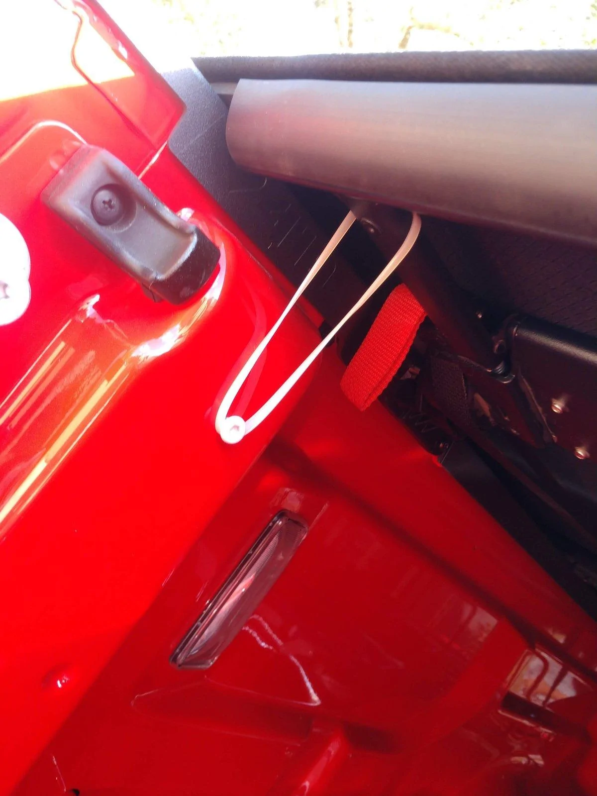 Jeep Gladiator How to lock your Jeep Gladiator soft tonneau cover for under $15 IMG_20190914_153720108