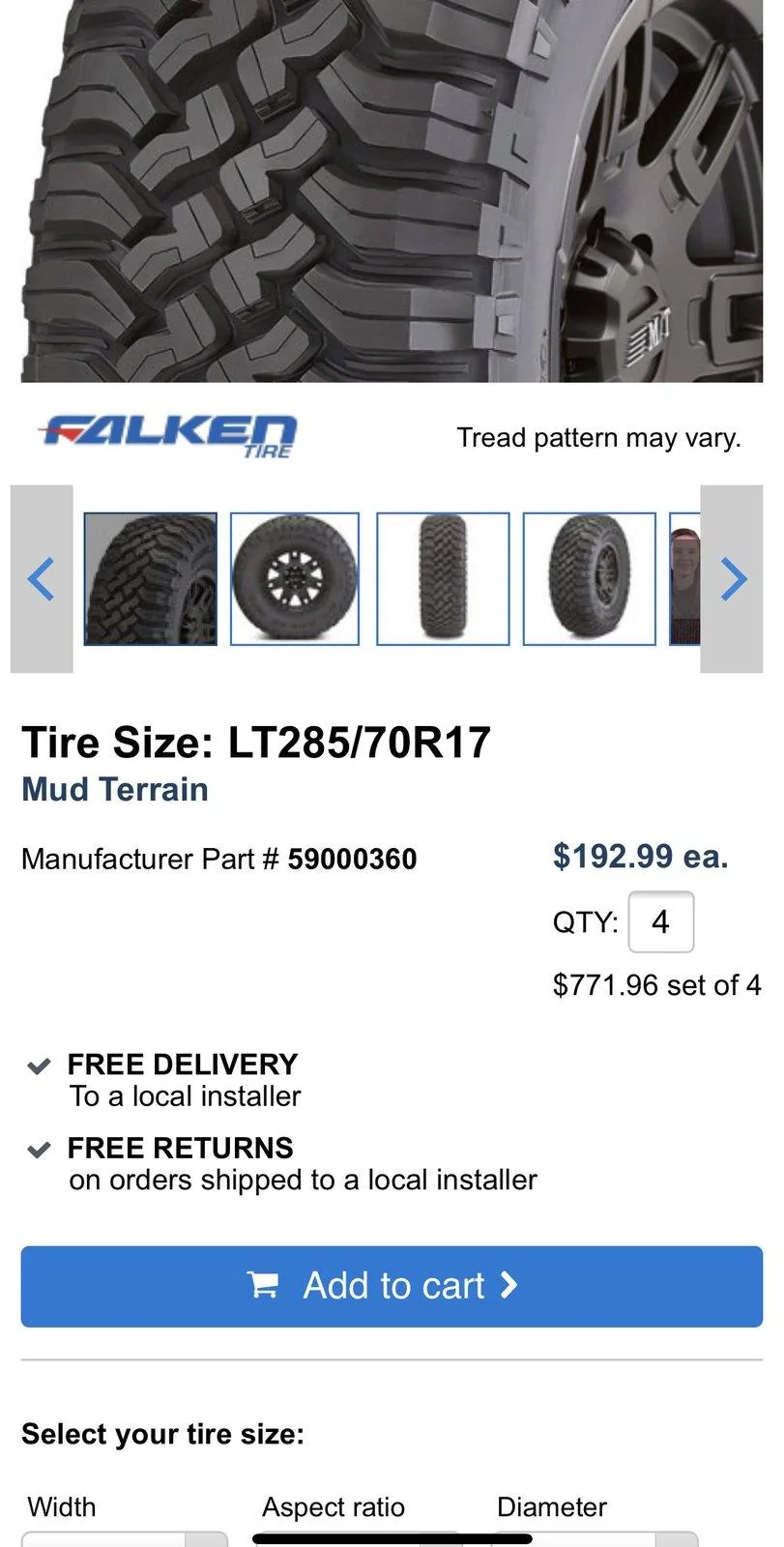 Jeep Gladiator 5 Rubicon Falken Tires in NY 369E3A94-5987-4FDB-8DF9-8541EB51DD71