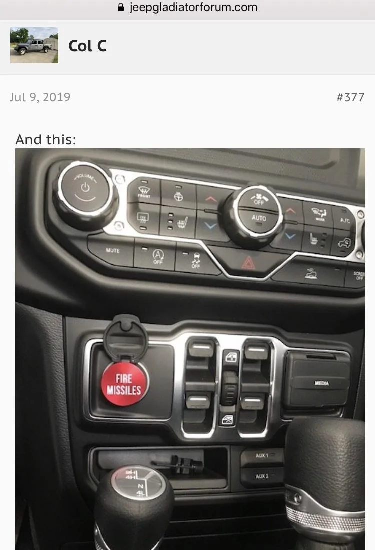 Jeep Gladiator Anyone with the Base Sport? D97B820B-A09E-45F4-AADD-E323E37BBEFC