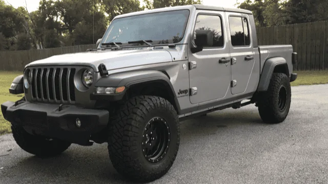 Jeep Gladiator Spacer lift for front only IMG_1722