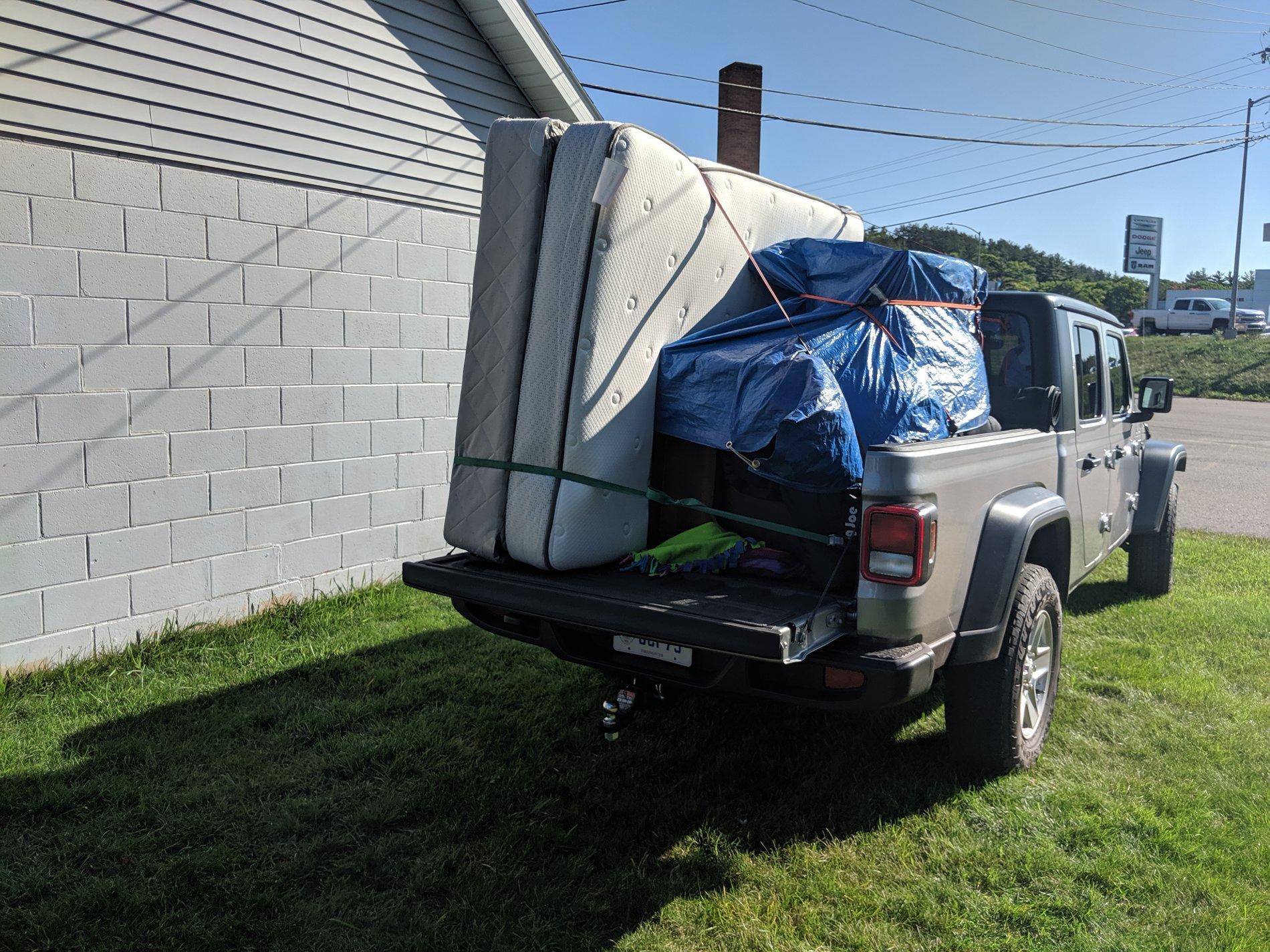Jeep Gladiator Finally the bed hauling... IMG_20190914_103420