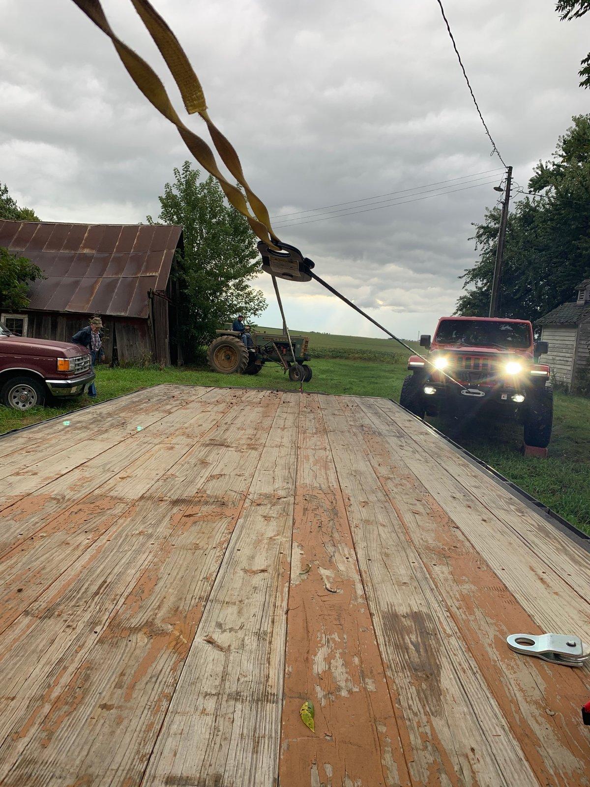 Jeep Gladiator Glad Grandpa Firecracker Red LE Build WinchTractor