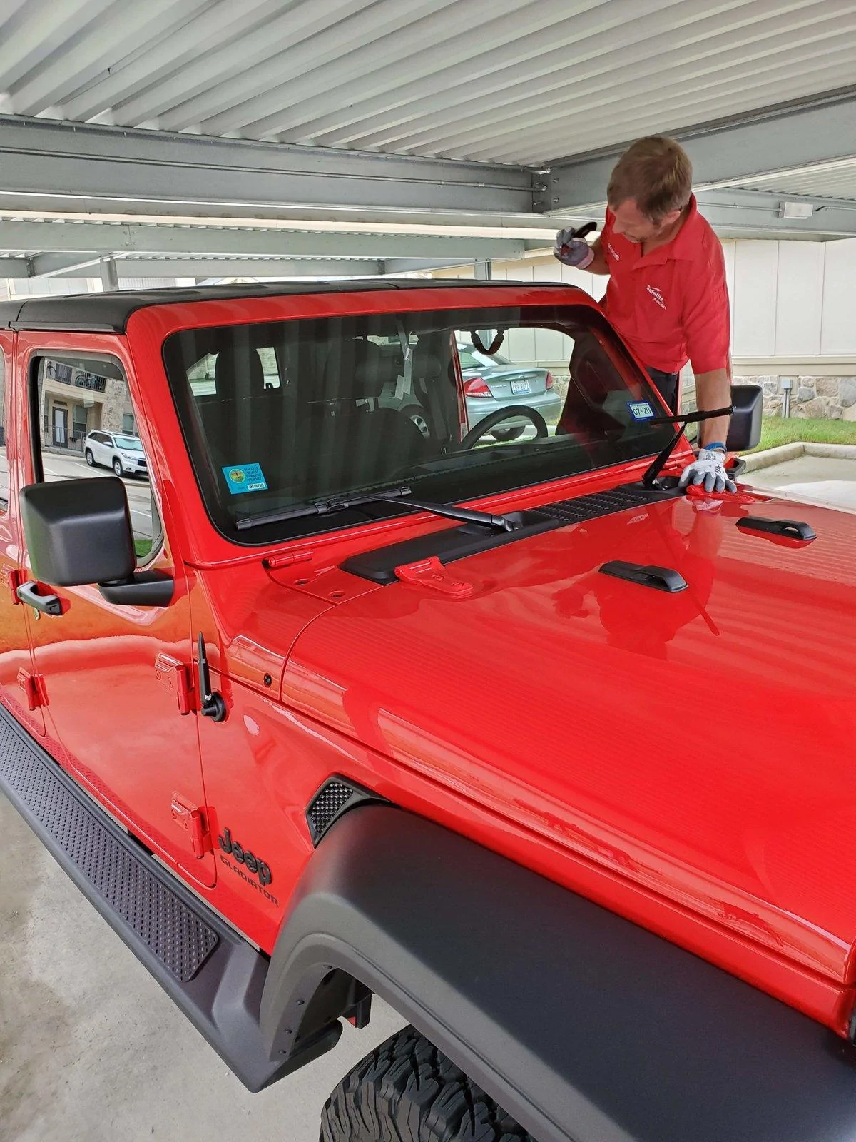 Jeep Gladiator New glass.........FINALLY! 20190917_092830