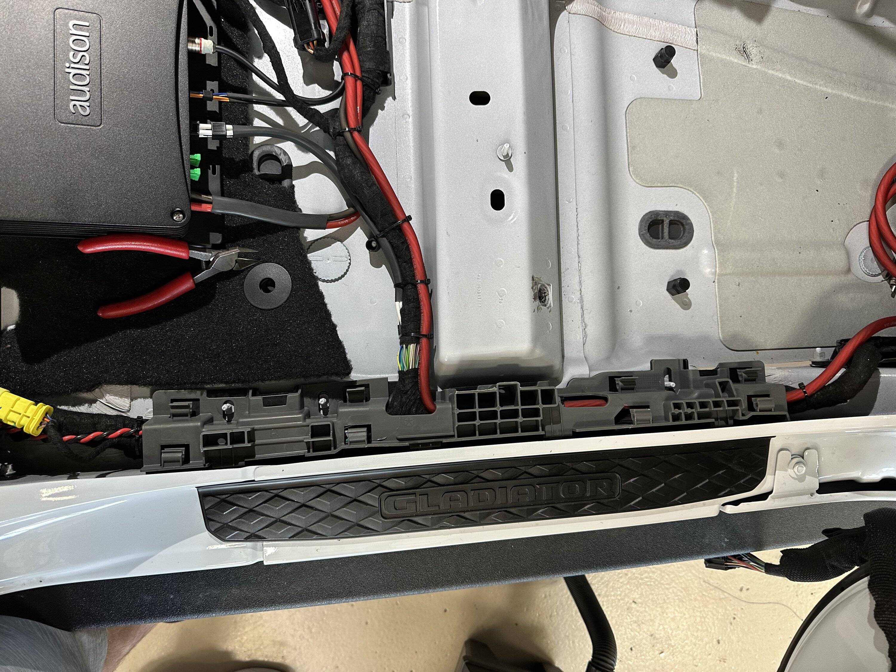Jeep Gladiator Gladiator Audio Upgrade - Alpine to Audison DSP and Morel Sub - now with added Helix! IMG_8415