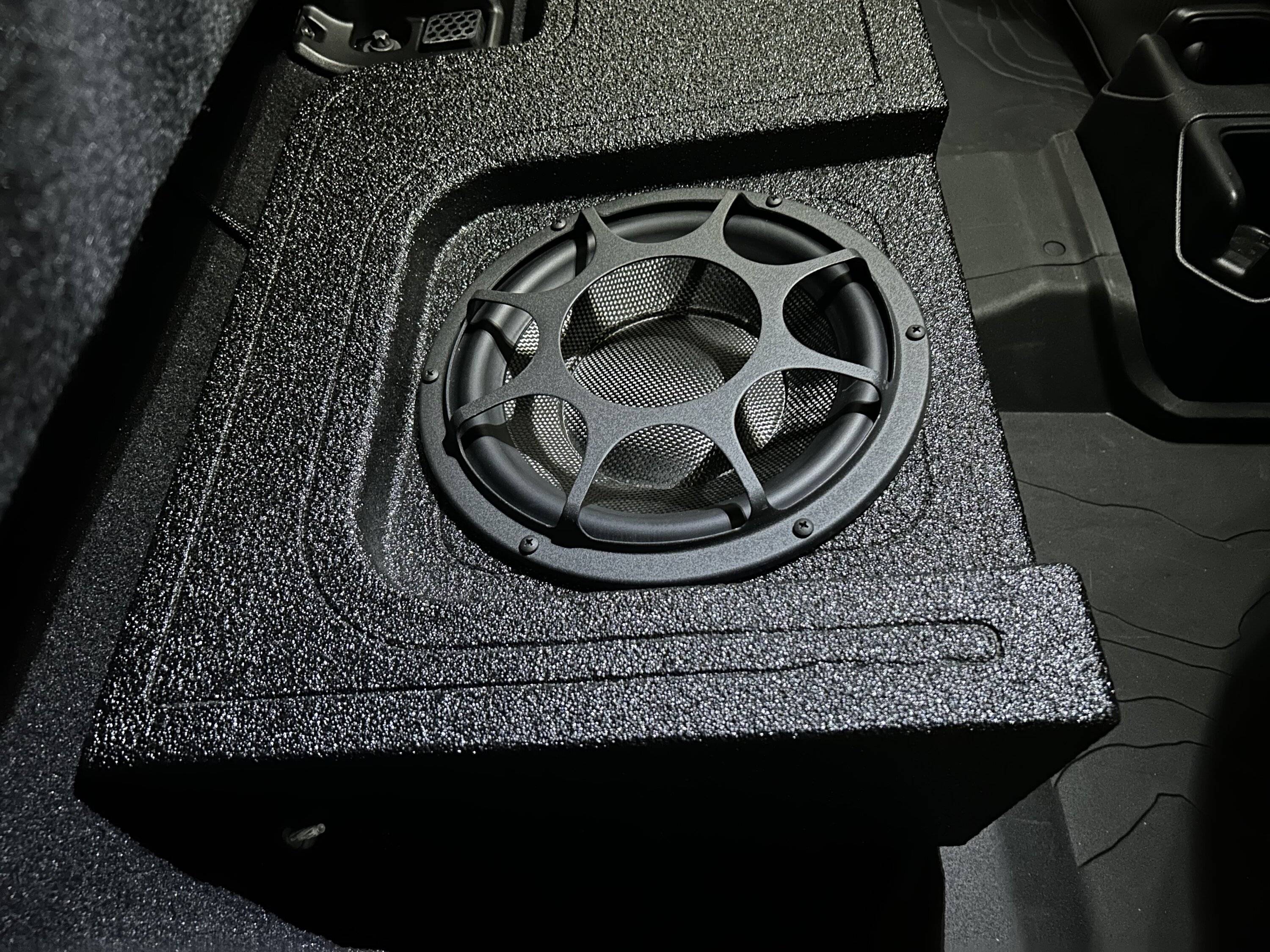 Jeep Gladiator Gladiator Audio Upgrade - Alpine to Audison DSP and Morel Sub - now with added Helix! IMG_9864