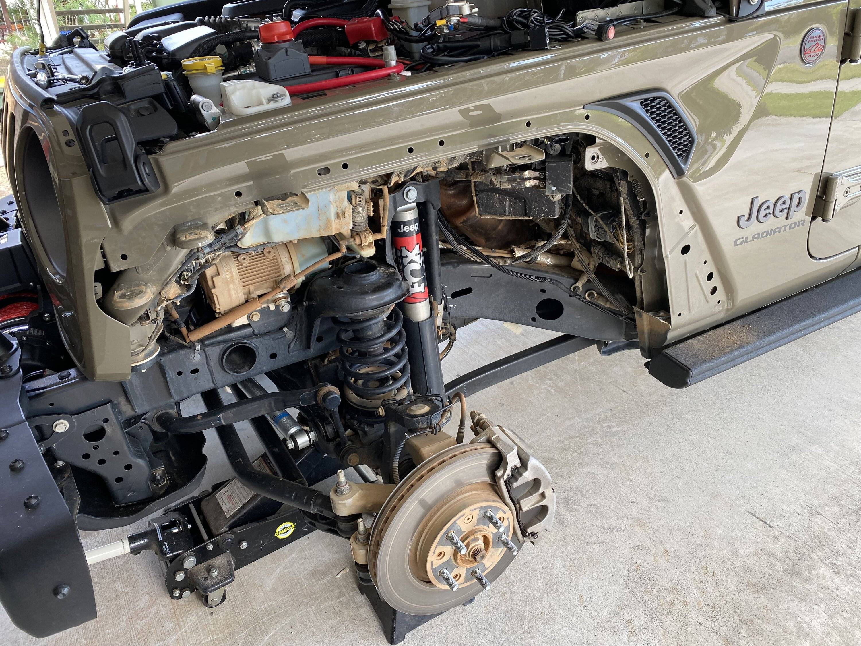 Jeep Gladiator Teraflex Suspension for RHD JT IMG_1170