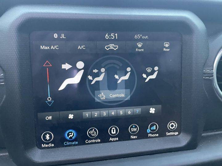 Jeep Gladiator Lost climate controls after using JSCAN climat