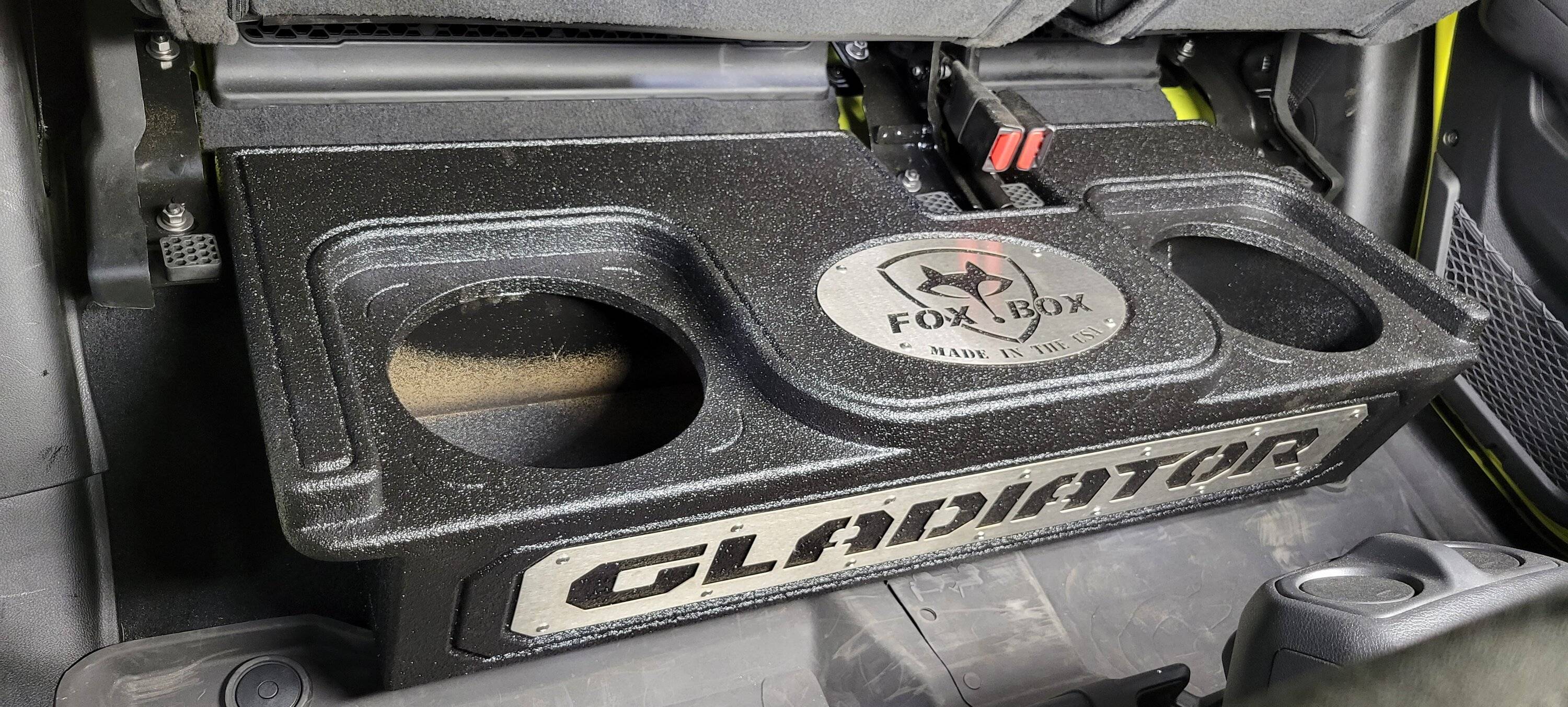 Jeep Gladiator For those who want more than just a little extra bass! 2-10s PORTED! 20230620_105235