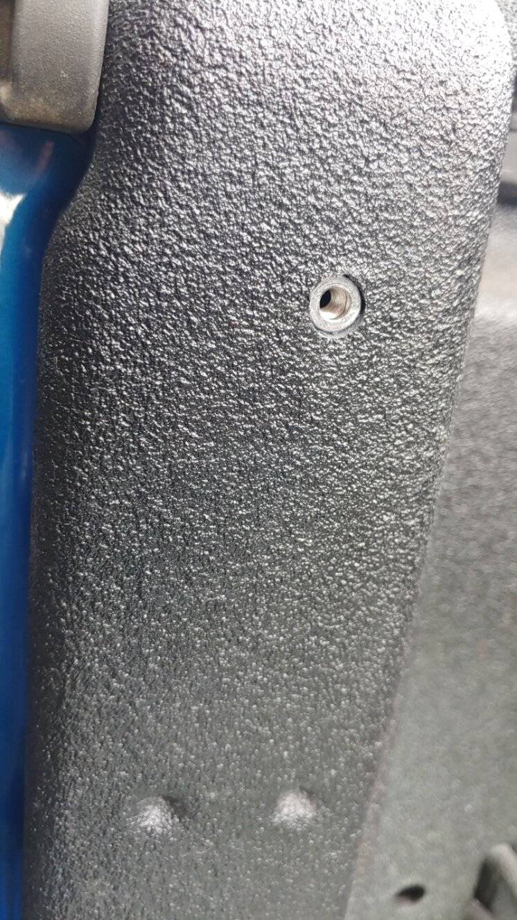 Jeep Gladiator Install rivnuts before or after spray-in bedliner? 20220208_135527