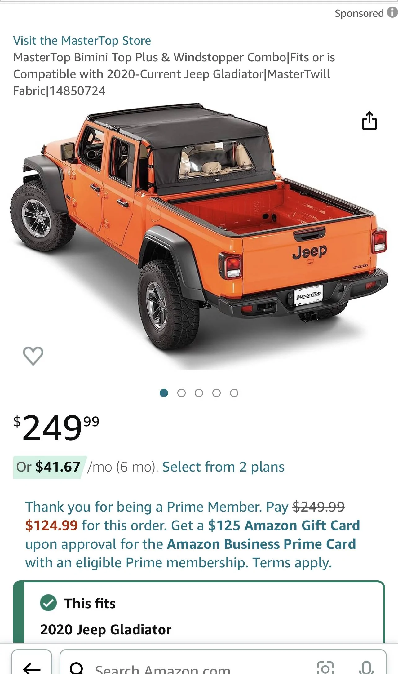Jeep Gladiator Lift kit Hoist a top and lots of parts 393EE0CB-CE1D-48C3-A00A-C57231F710D3