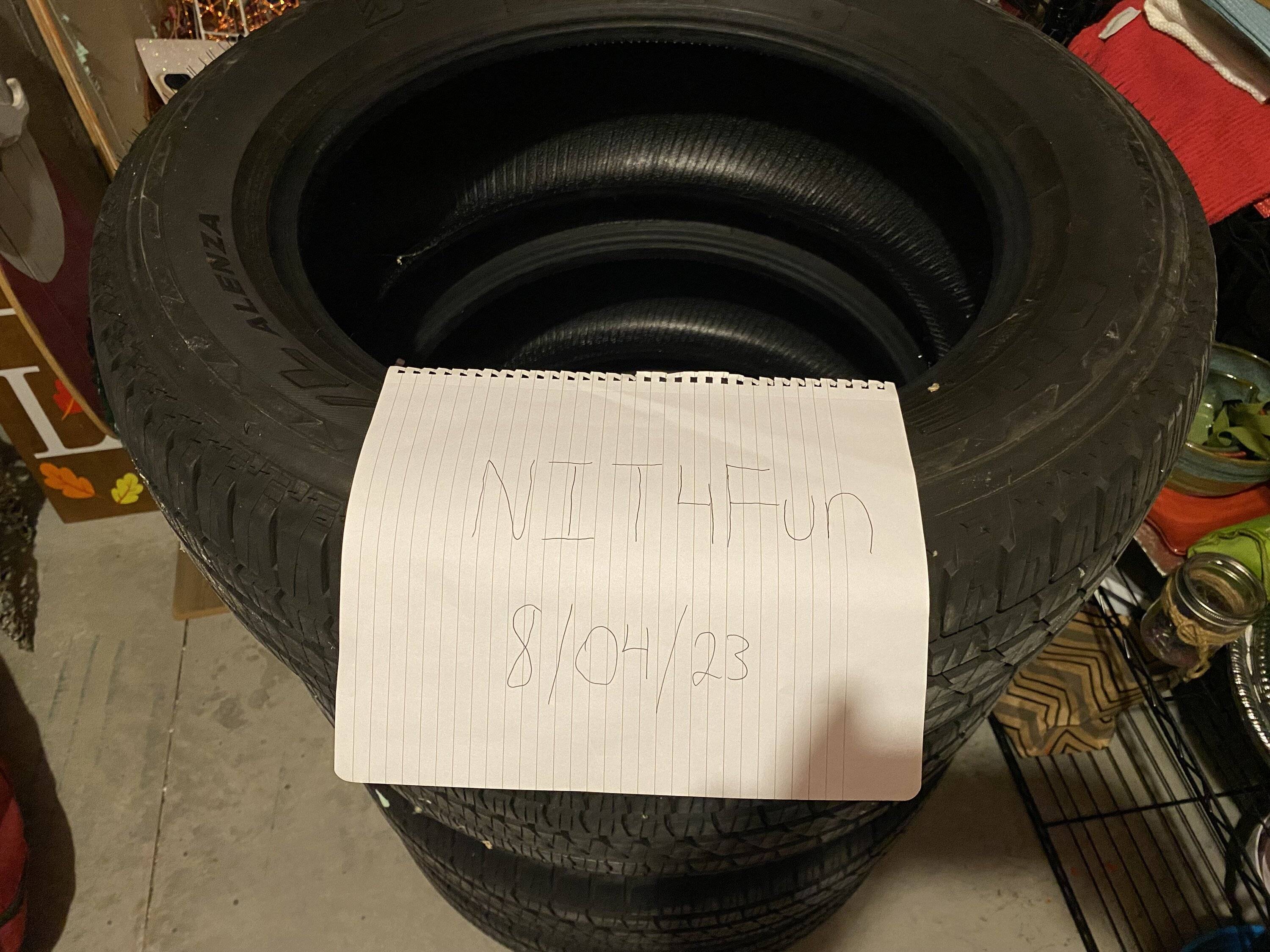Jeep Gladiator Bridgestone tires for sale IMG_3308