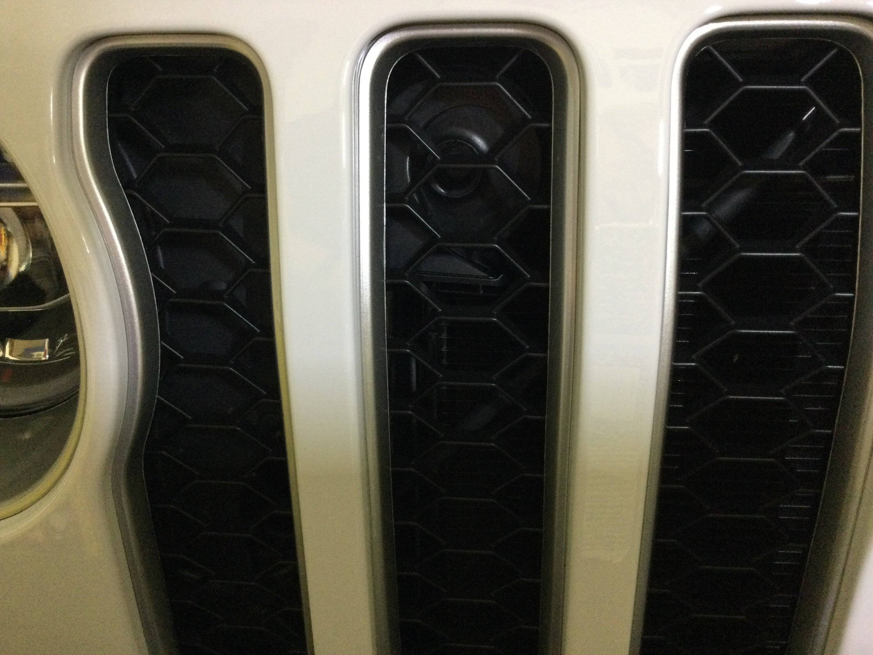 Jeep Gladiator New 2024 grill insert experiment AFB7A17F-939E-4E18-B053-D8396860FC12