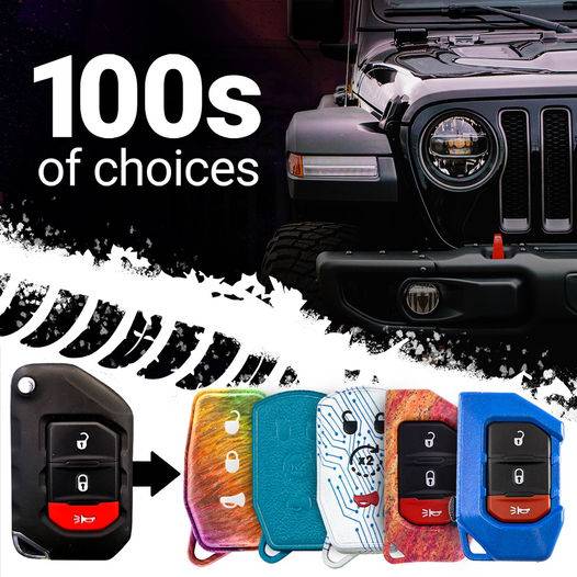 Jeep Gladiator ? ? It's that easy to order your Threedom Custom Design Key Fob choices