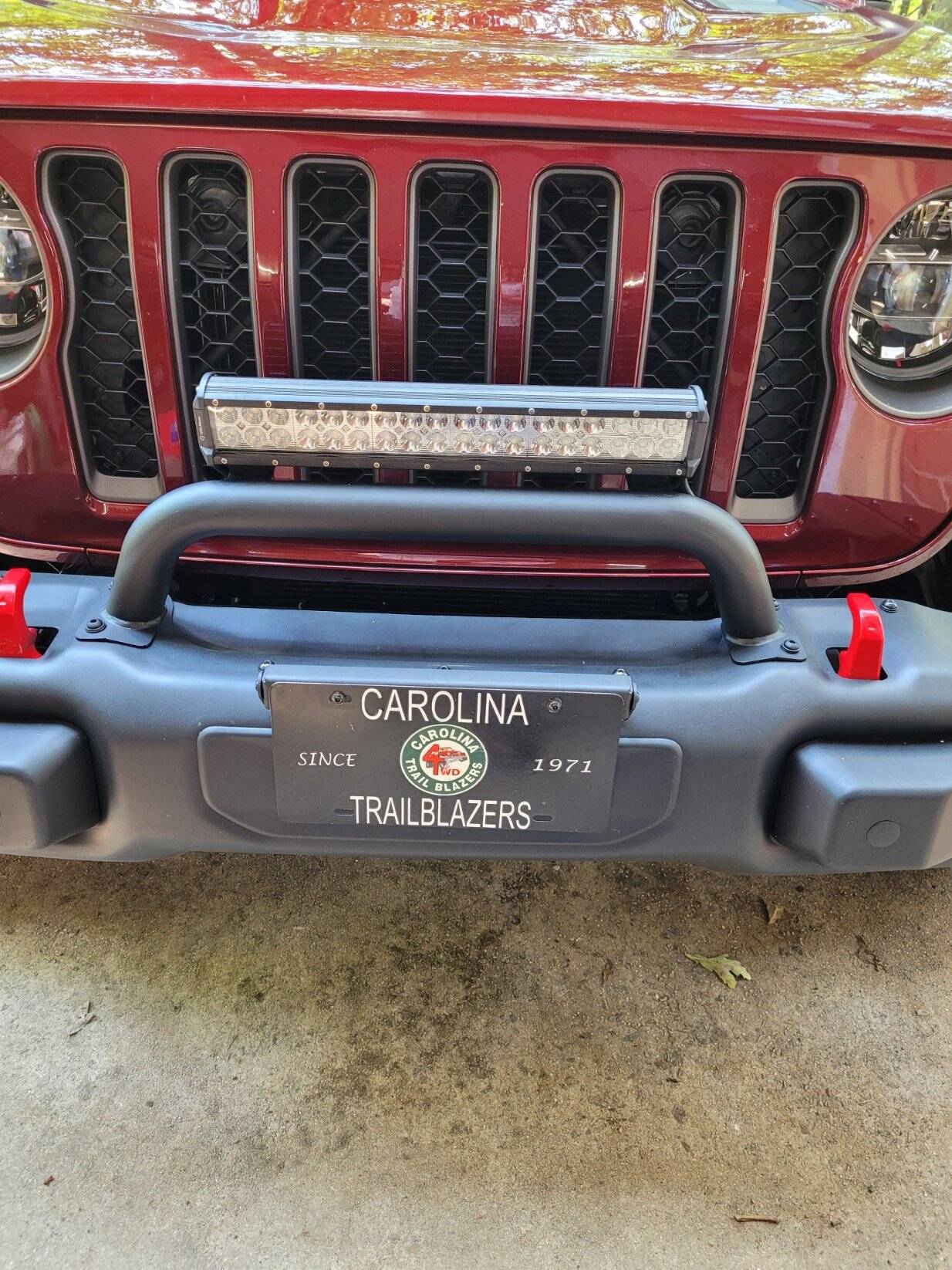 Jeep Gladiator What did you do TO your Gladiator today? [ADMIN WARNING: NO POLITICS, NO GUN TALK] Light bar and CTB plate