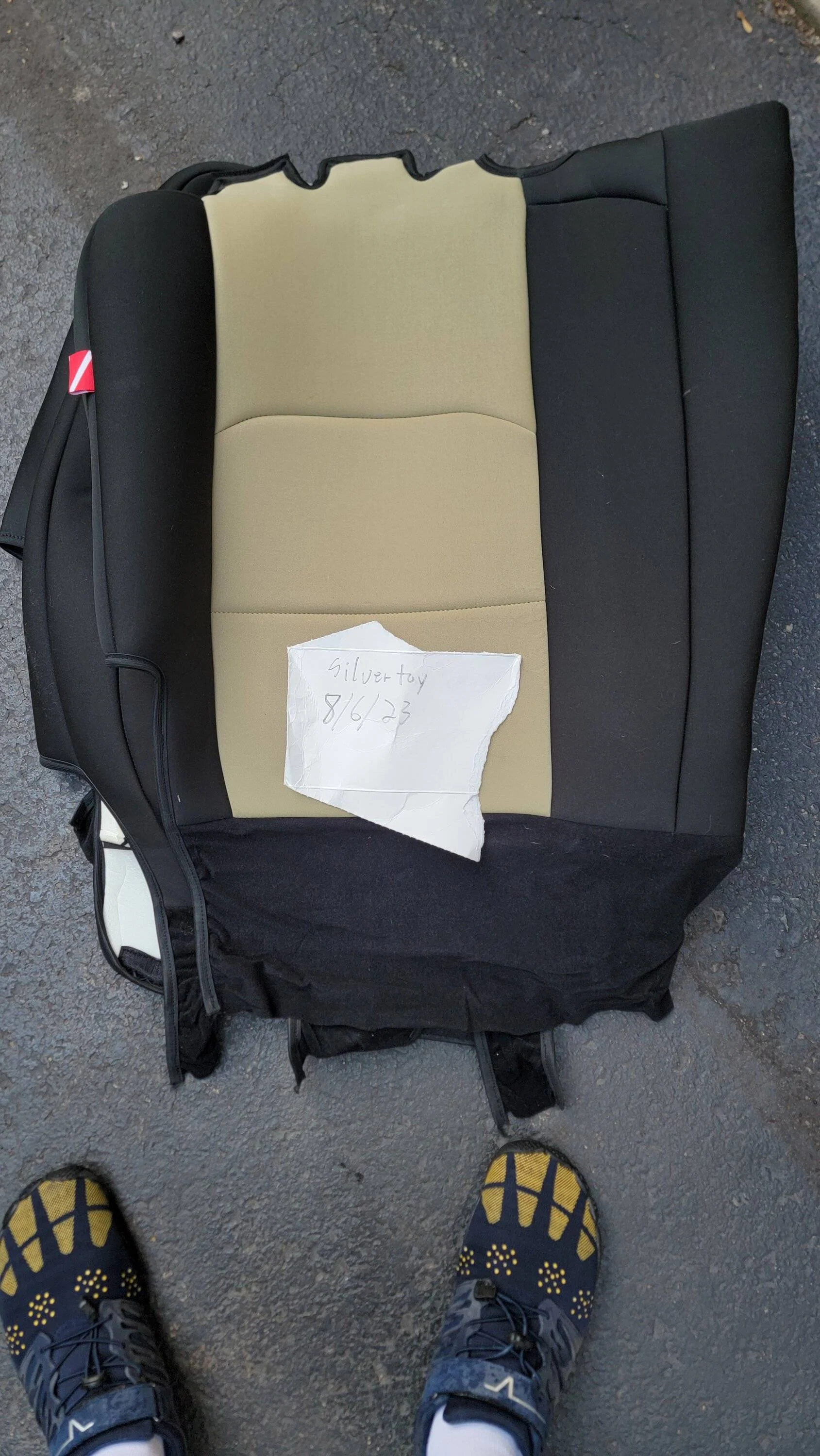 Jeep Gladiator Disposed of - Diver Down Tan seats for sport S 20230806_183538