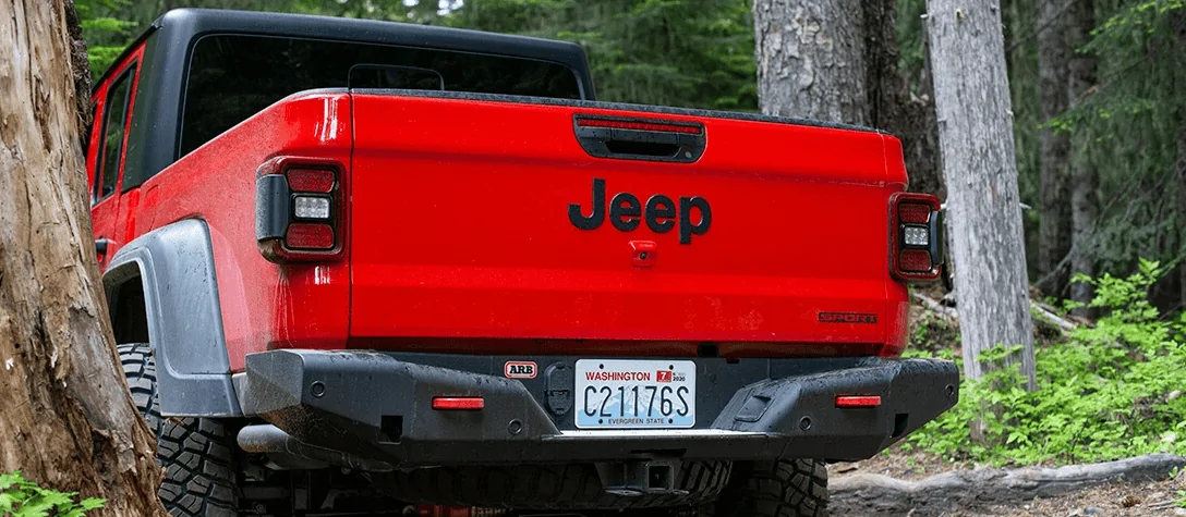Jeep Gladiator Tow rated low profile rear bumpers 1691508319572