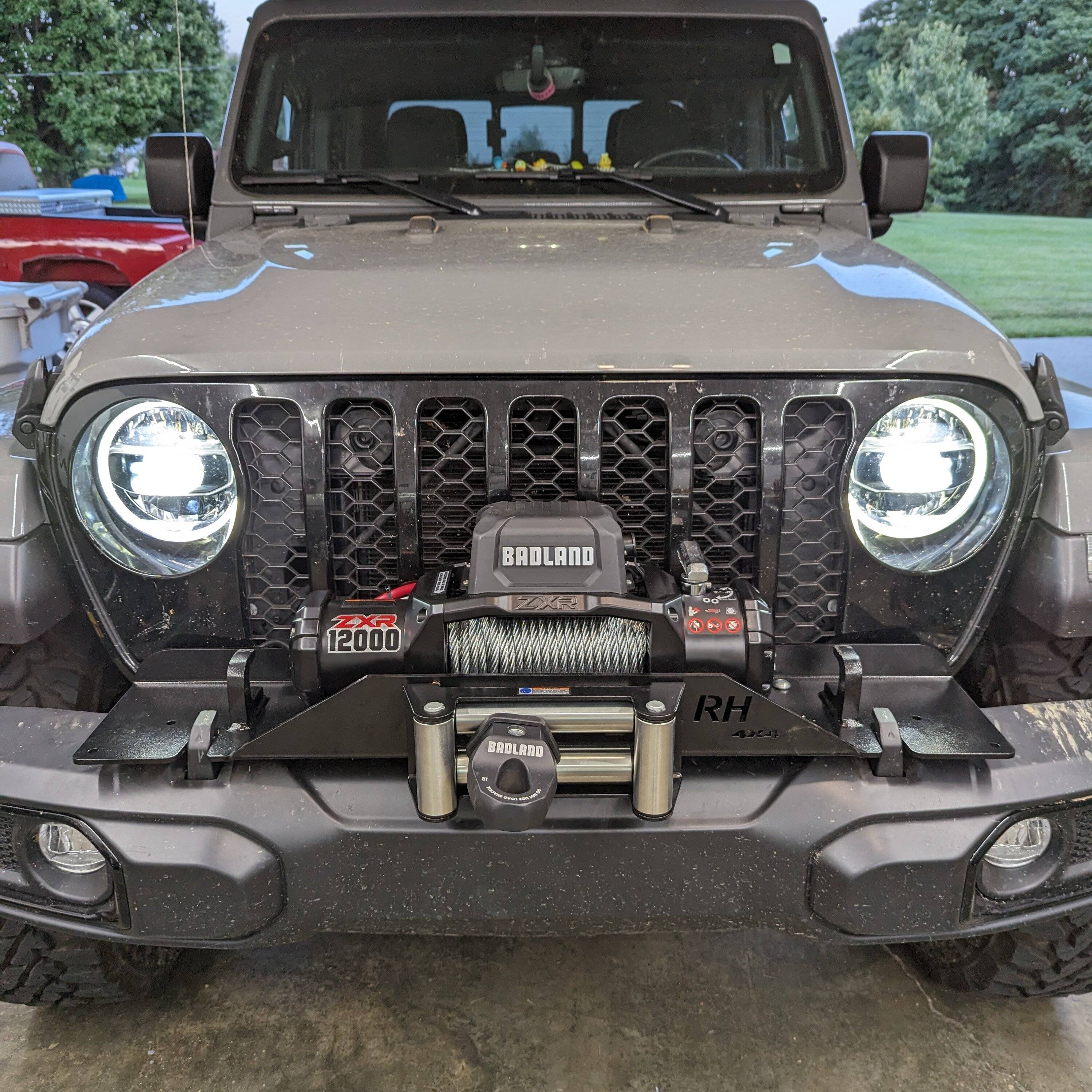 Jeep Gladiator Harbor freight 12,000lb/Rockhard plate IMG_20230714_214617_108