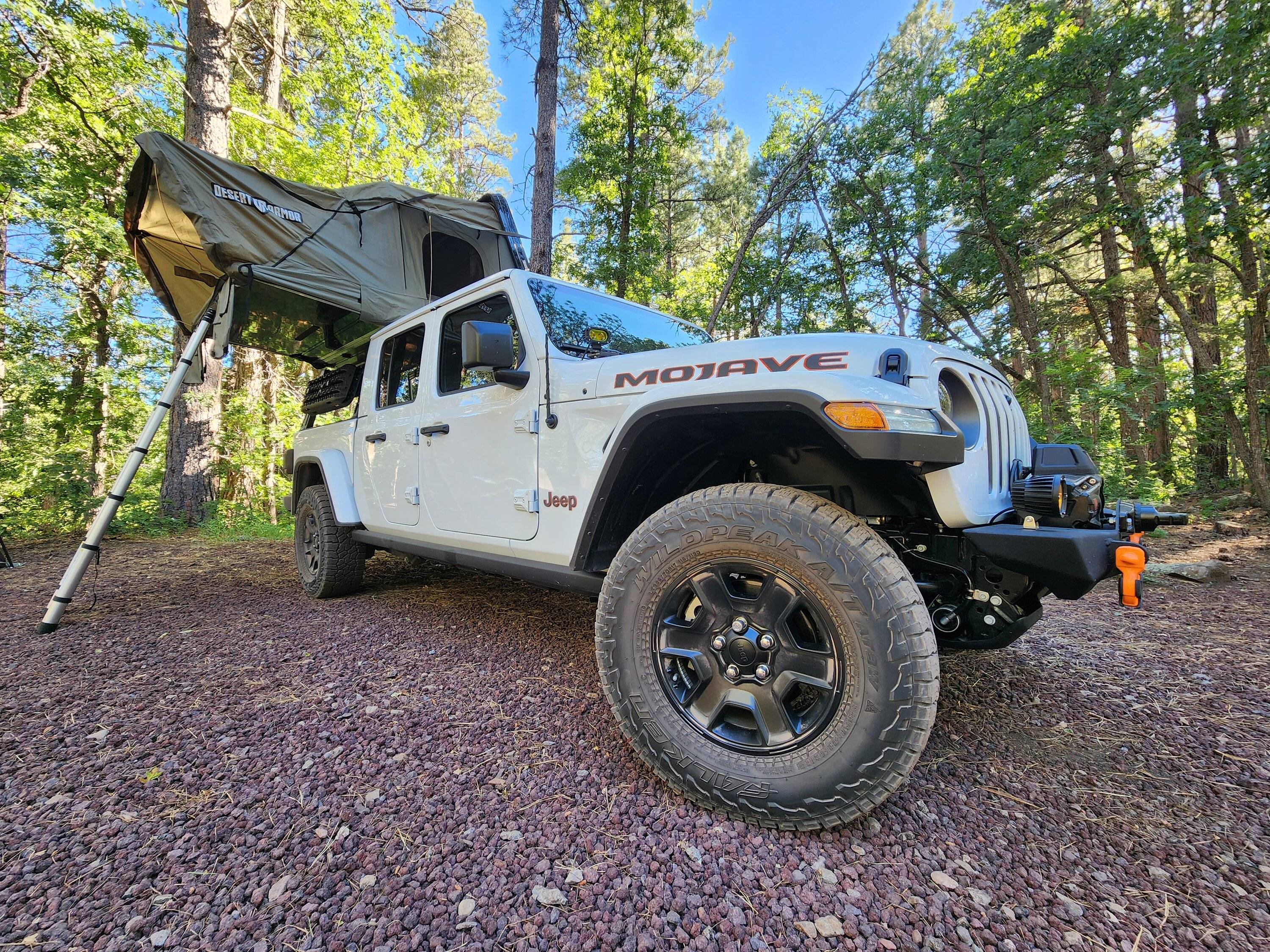 Jeep Gladiator Bed racks that support a tent? 20230708_164437