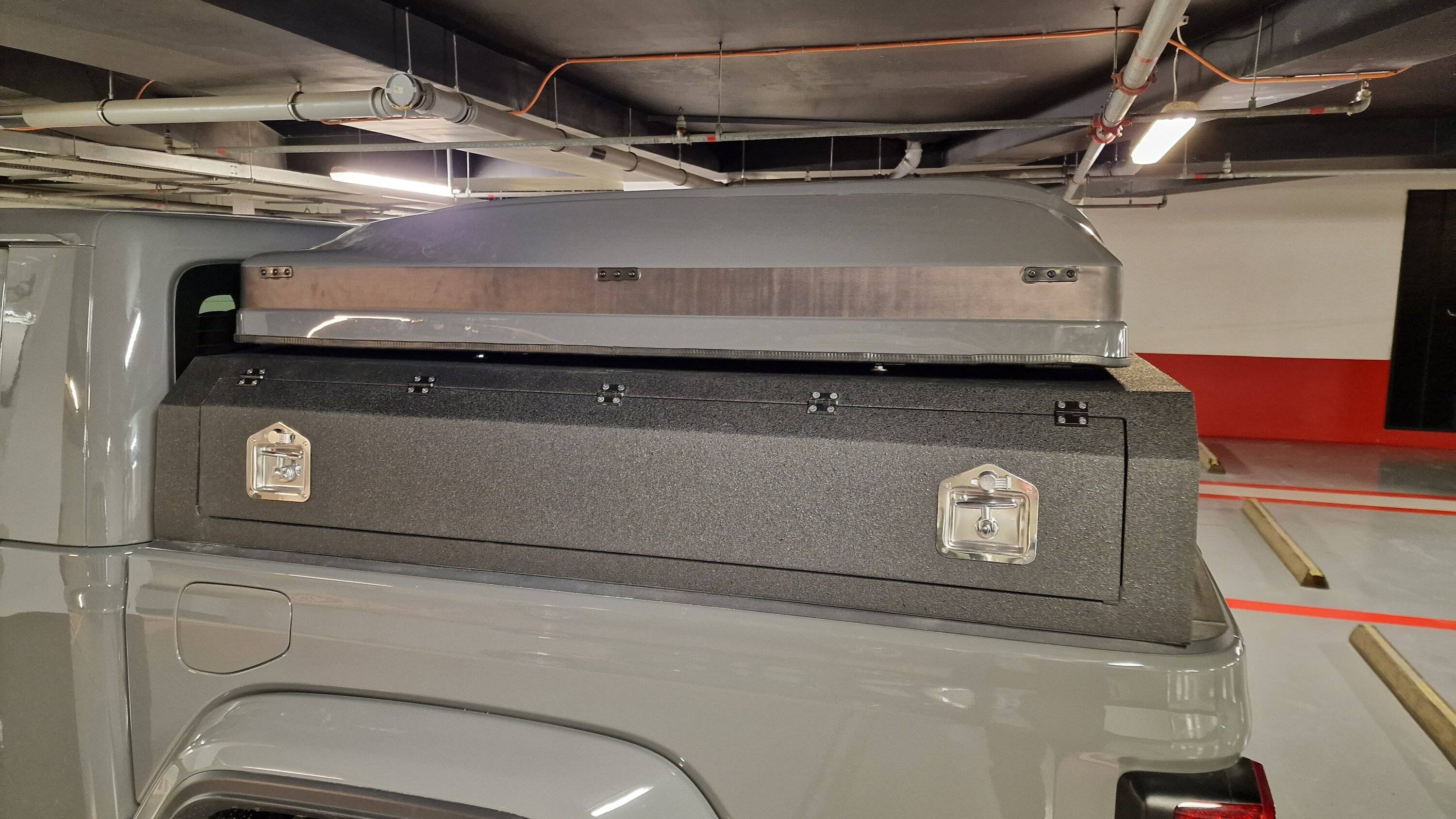 Jeep Gladiator Bed racks that support a tent? 20230201_070359