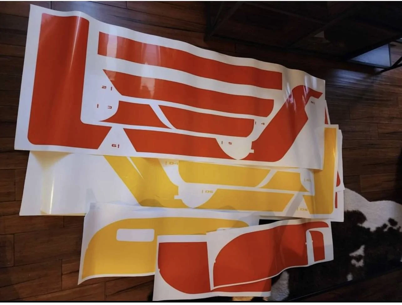 Jeep Gladiator Jeep retro scrambler vinyl decals 2CF2262D-F708-4E85-AFDC-C4E1EC2F08D7