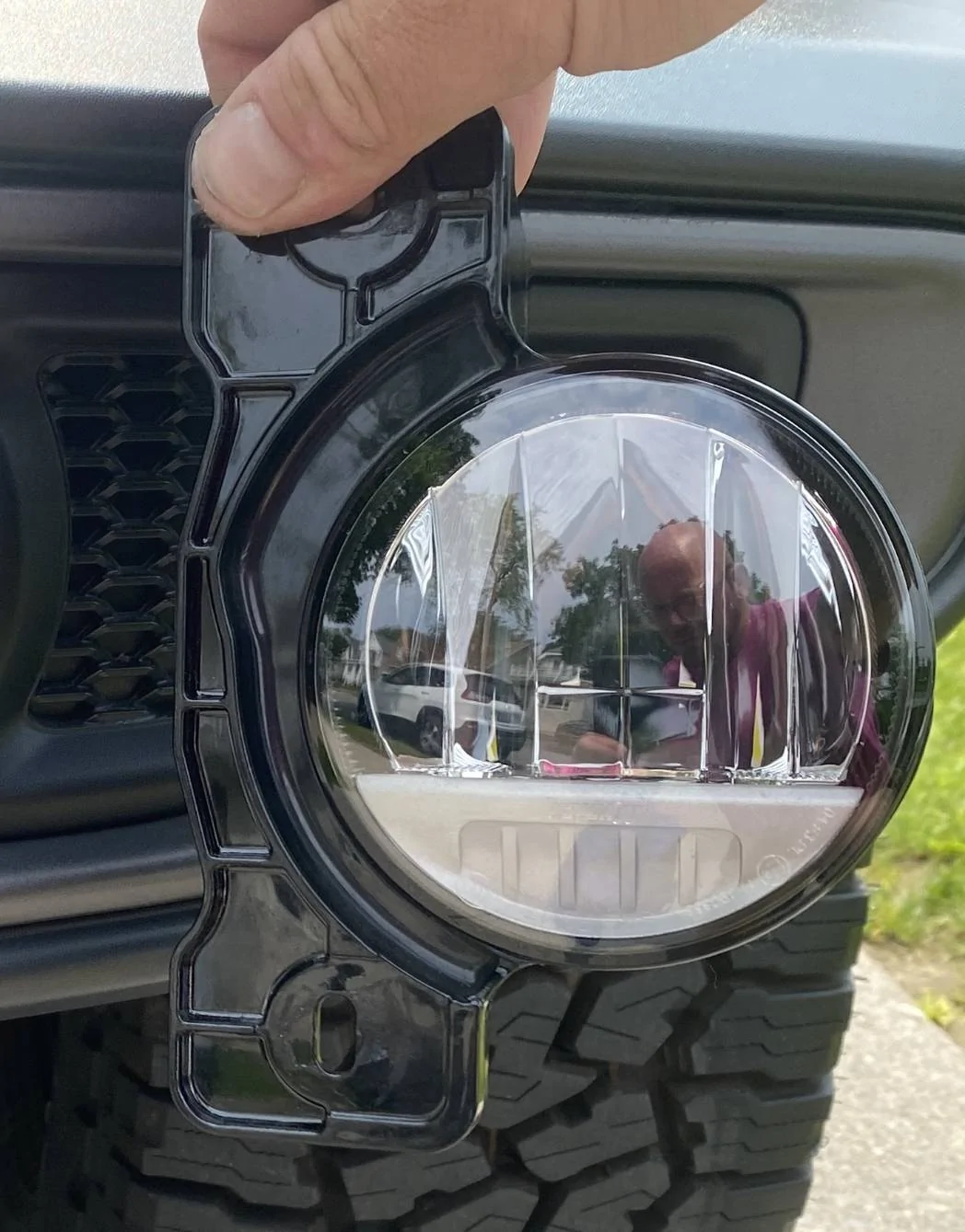 Jeep Gladiator OEM fog lights off one gladiator Rubicon, and onto another Gladiator IMG_3035