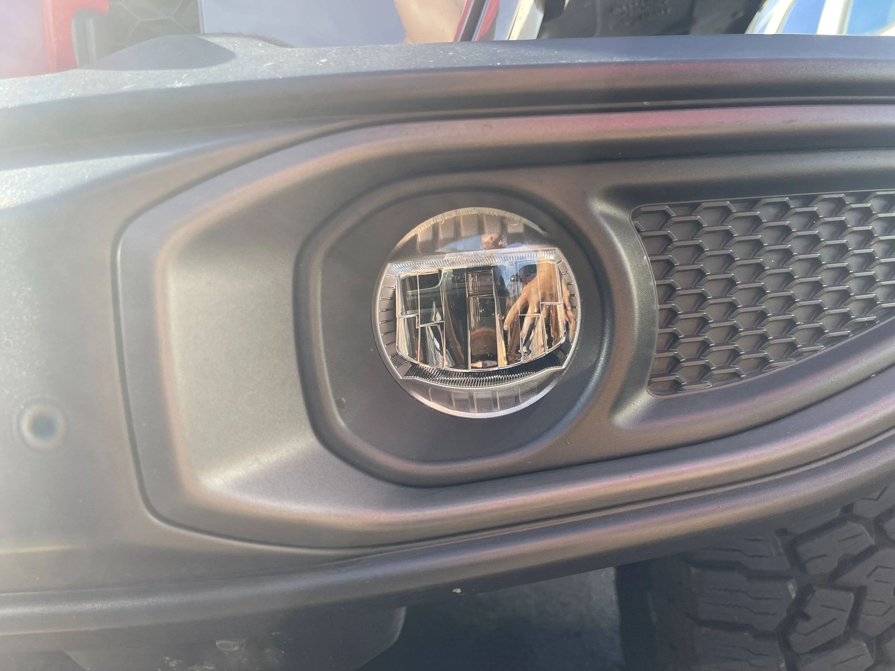 Jeep Gladiator OEM fog lights off one gladiator Rubicon, and onto another Gladiator IMG_1053