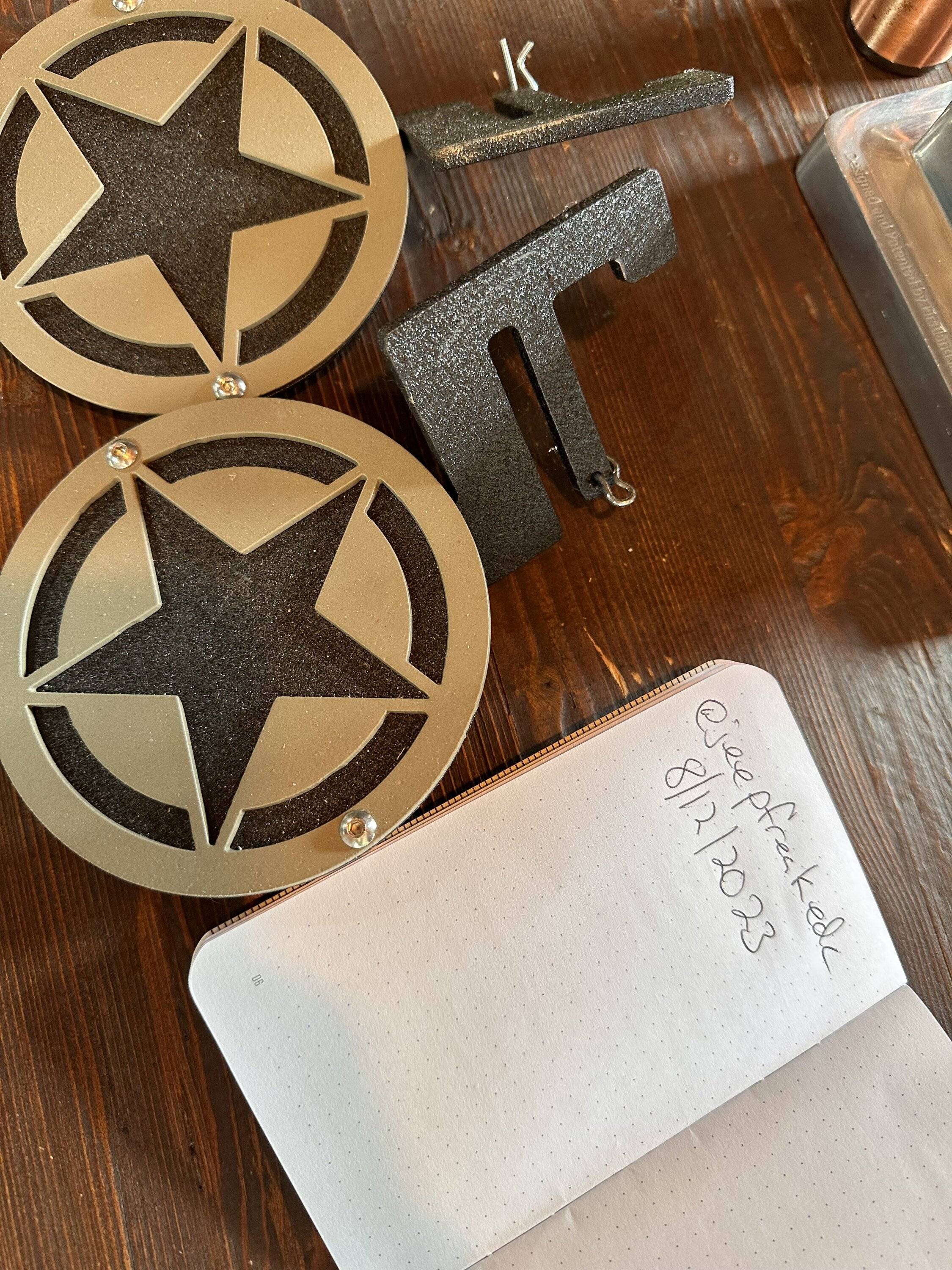 Jeep Gladiator Star Foot Pegs - JT/JL front door Price Drop!  $50! IMG_4110