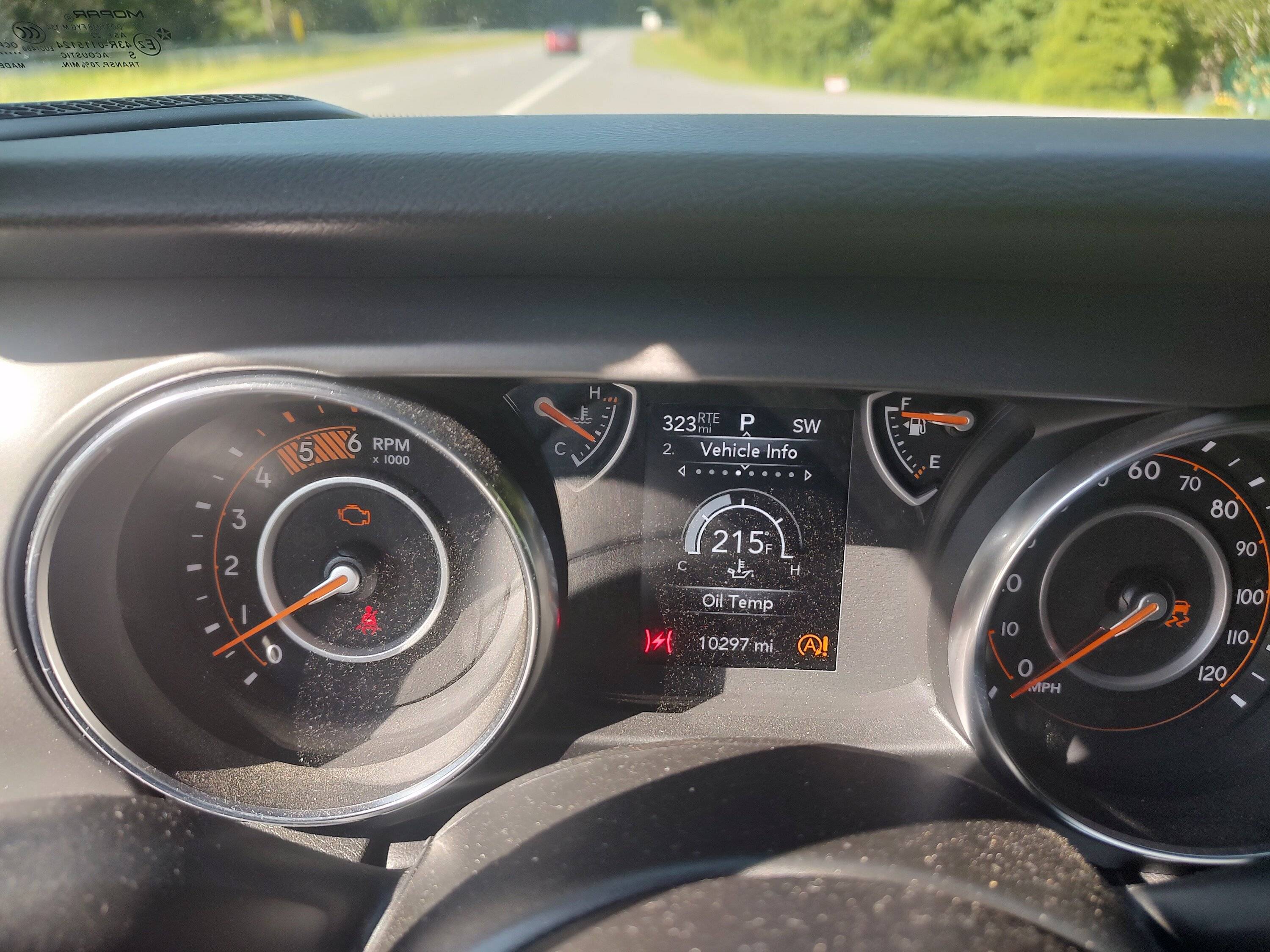 Jeep Gladiator 12.7 volts while driving IMG_20230725_101120642_HDR