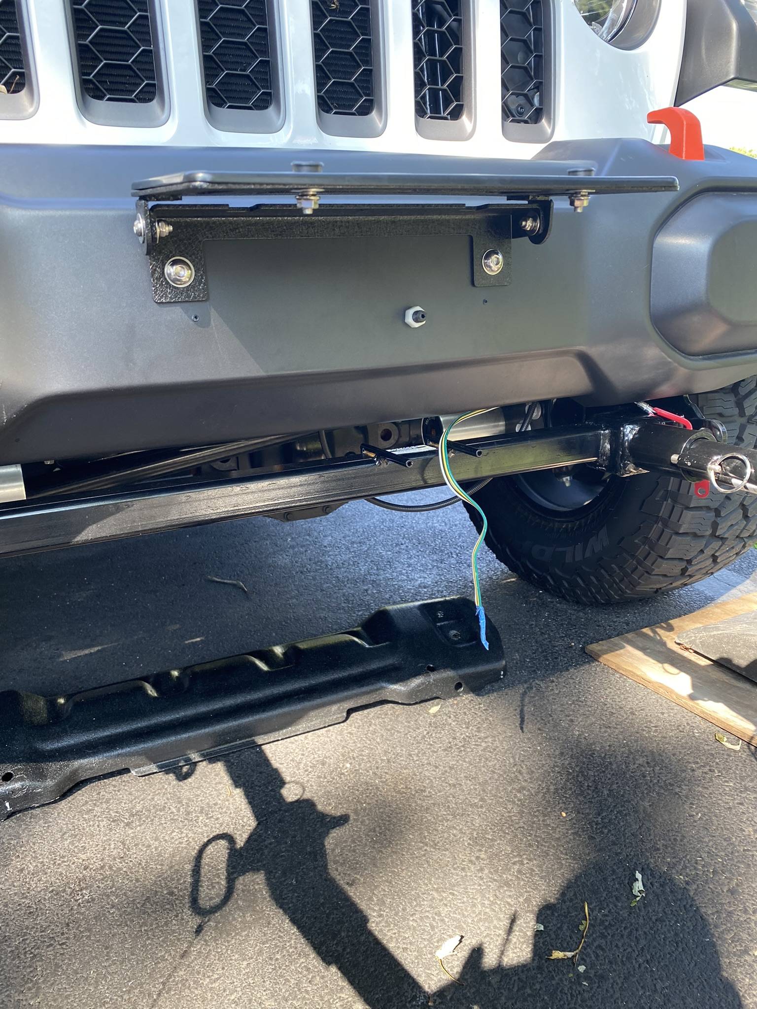 Jeep Gladiator NSA Ready Brute - help routing cables IMG_7651.JPEG
