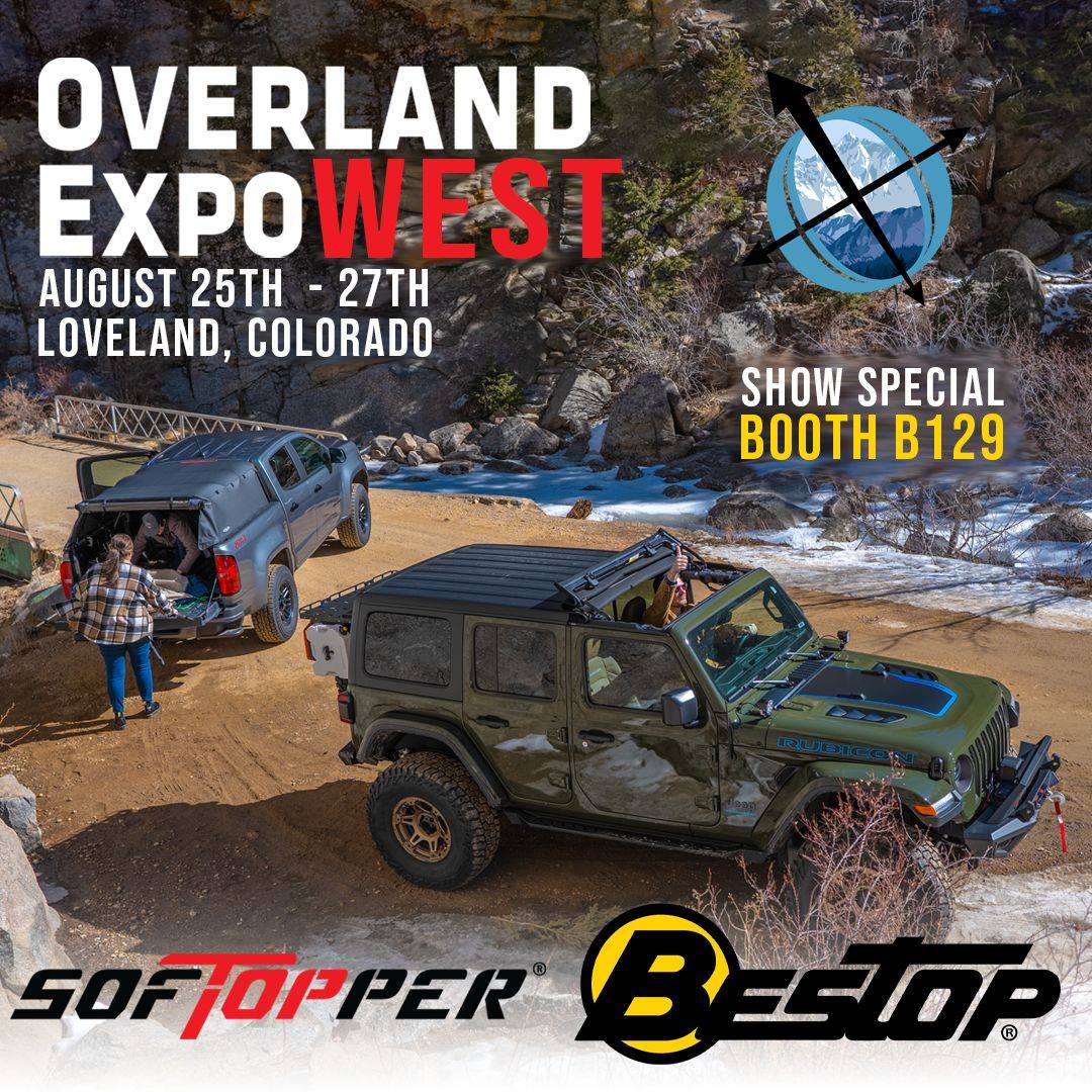 Jeep Gladiator Overland Expo West!! Overland Expo Both Brands (1080 x 1080)