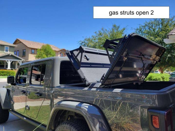 Jeep Gladiator Diamondback HD w/ super-duty PakRax rack for sale ($1650 OBO) Db9