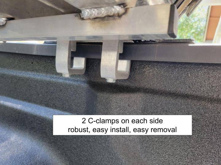 Jeep Gladiator Diamondback HD w/ super-duty PakRax rack for sale ($1650 OBO) Db11
