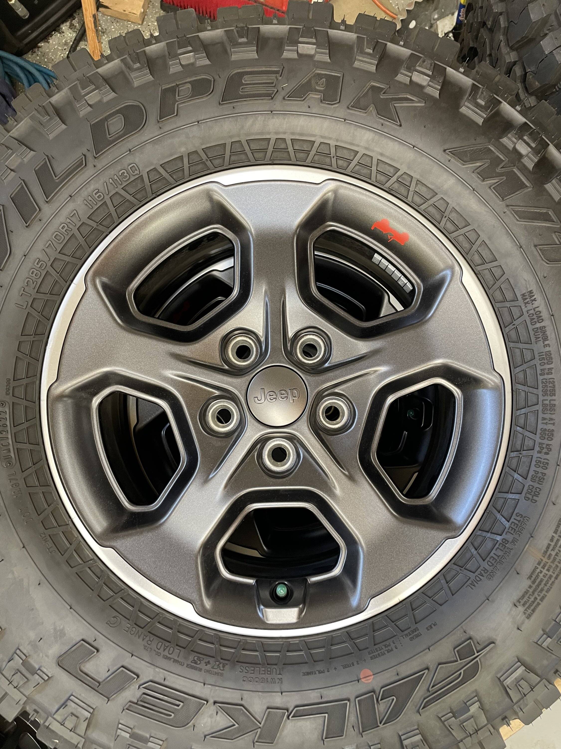 Jeep Gladiator JT Rubicon wheels and tires (1000 miles) IMG_4198