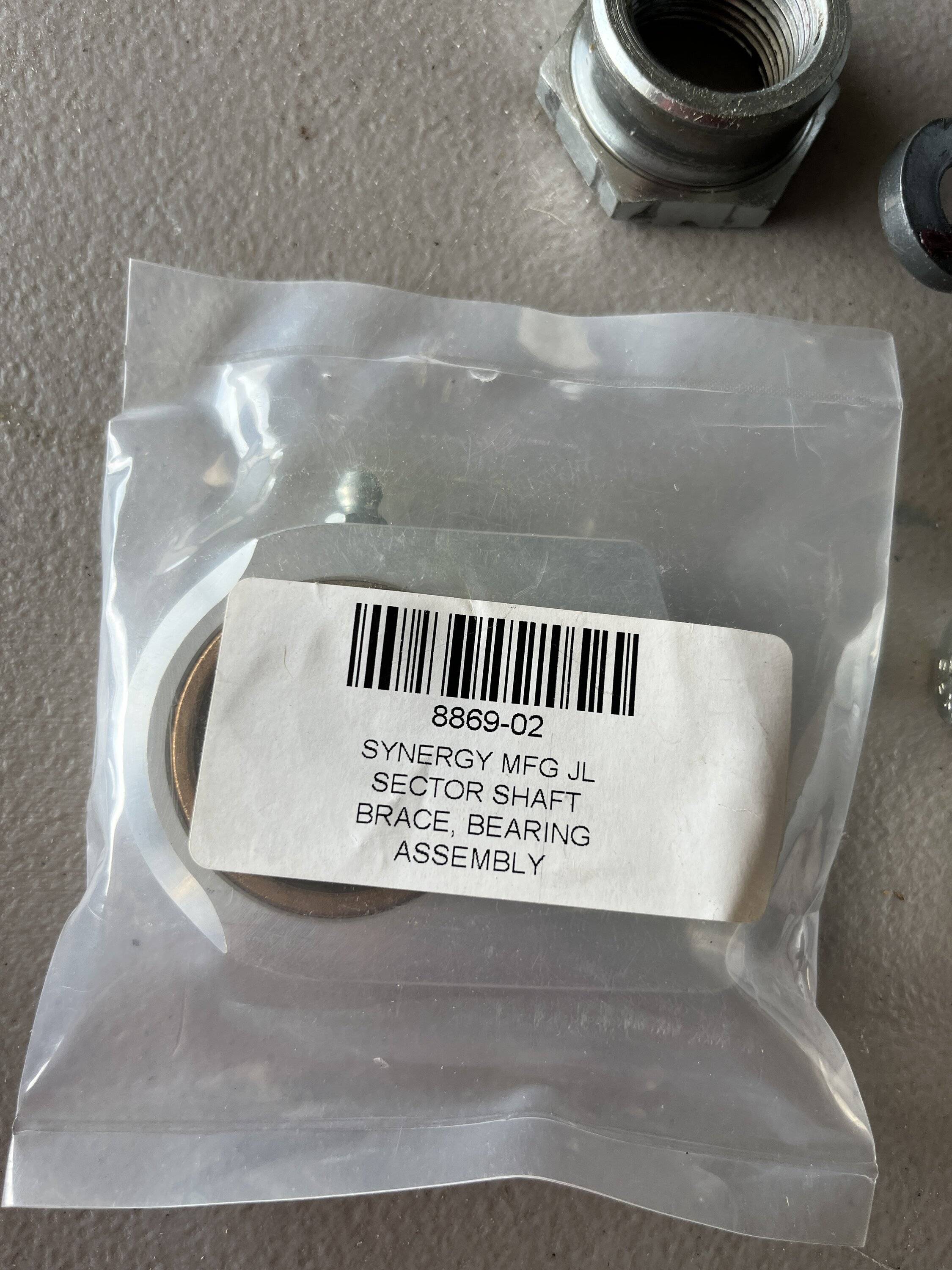 Jeep Gladiator Synergy sector shaft brace IMG_1845