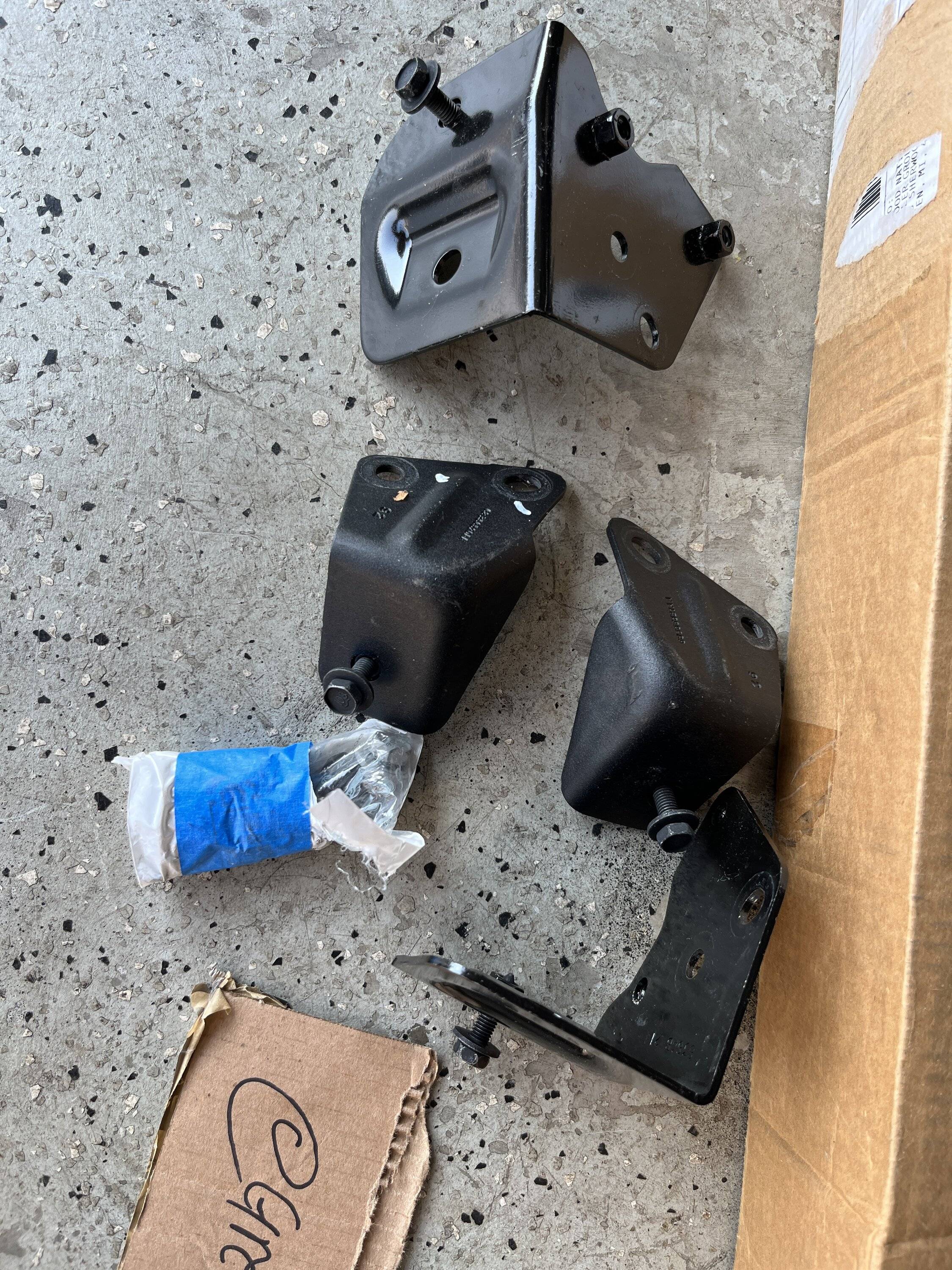 Jeep Gladiator OEM skid plate with Hardware IMG_1851