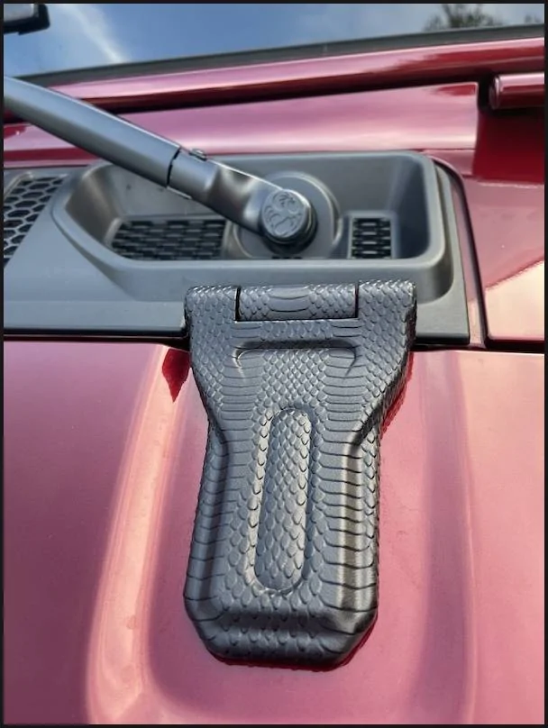 Jeep Gladiator ? ? Custom Design Hinge Covers  - Hood & Door - Multiple textures available.. IMG_3423