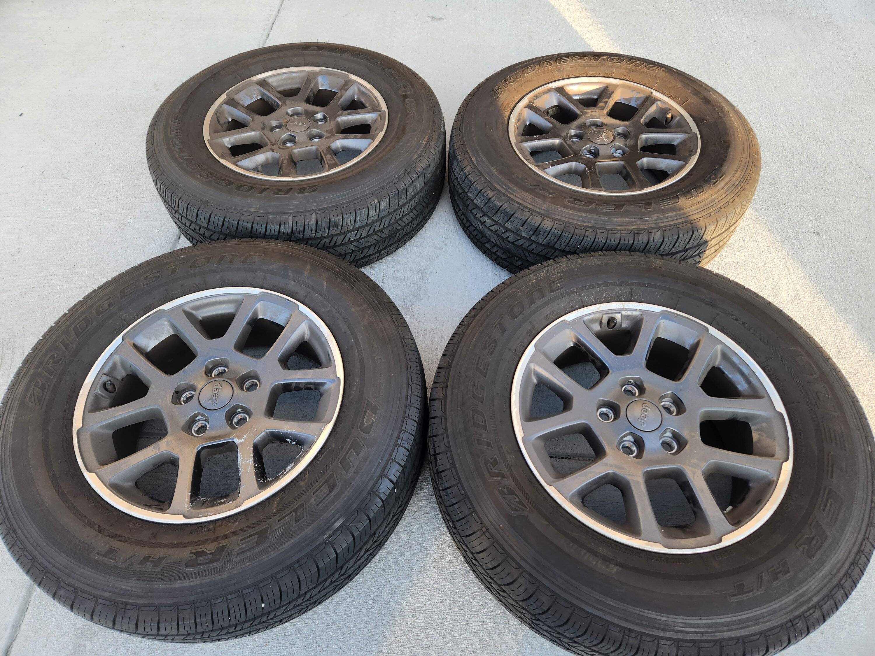 Jeep Gladiator Tires & wheels for sale. 255/70 r18 (Castle Rock CO) 20230820_190930