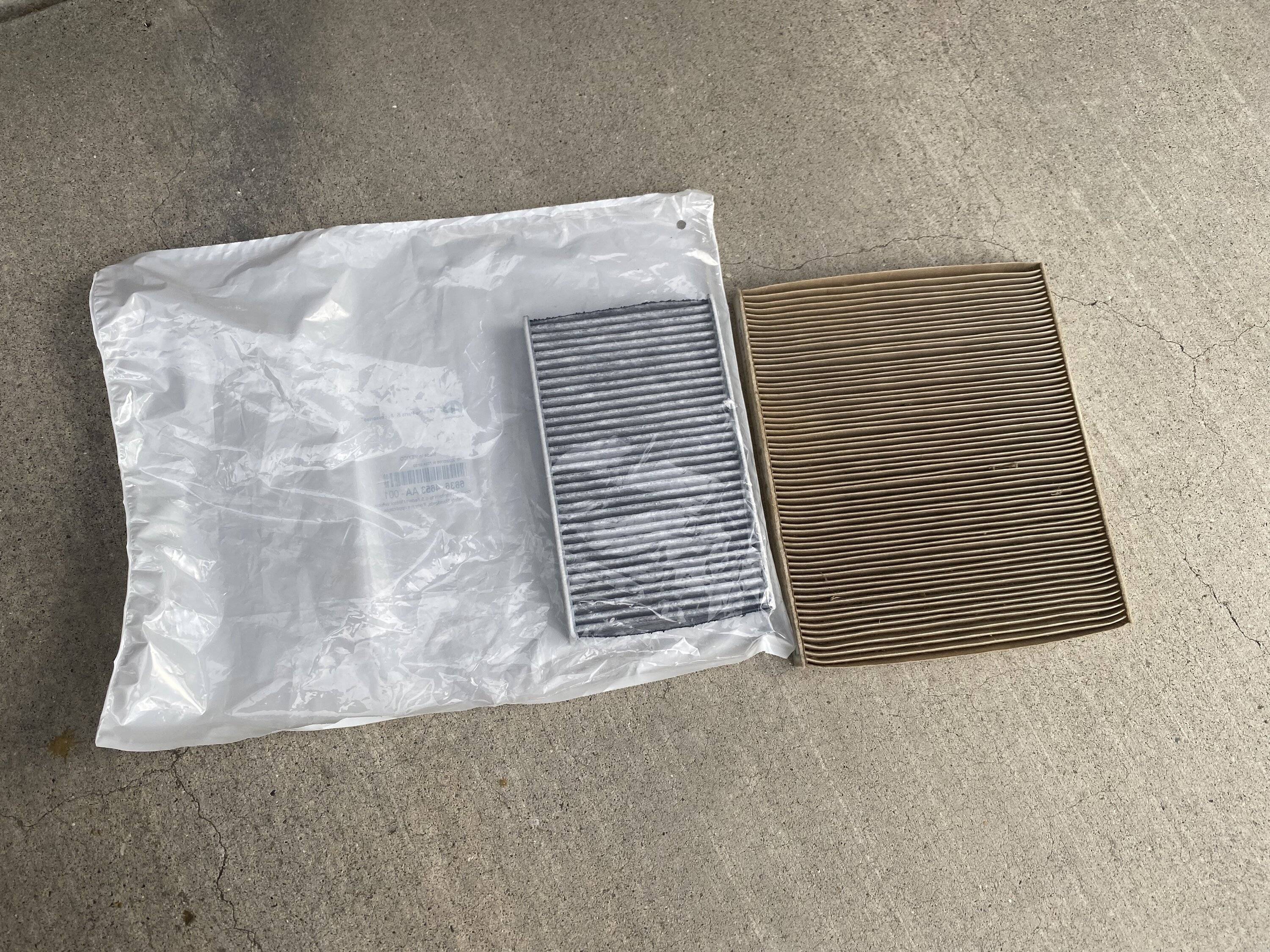 Jeep Gladiator Diesel specific cabin air filter…. IMG_7445