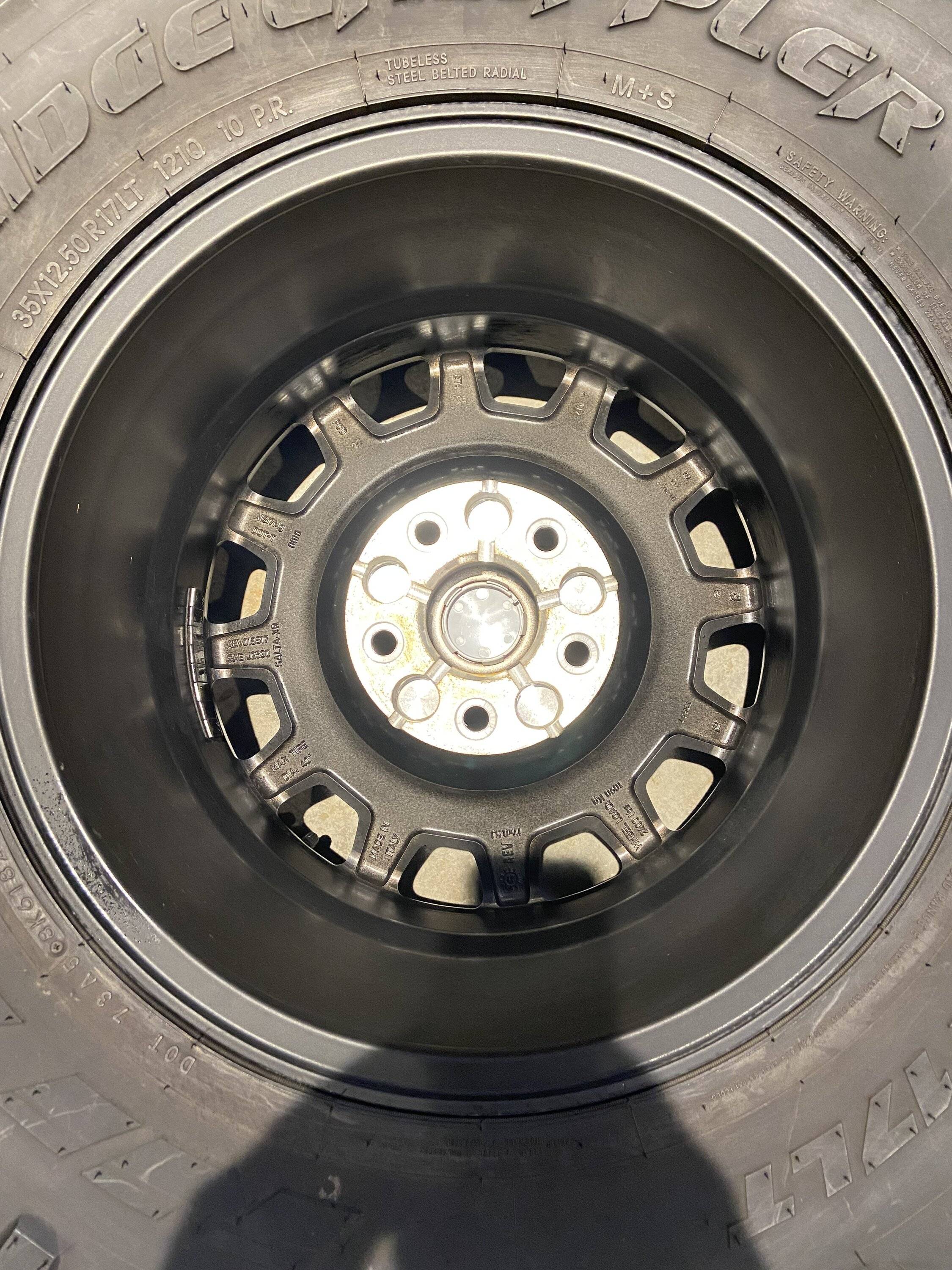Jeep Gladiator Jeep JL/JT Tire & Wheel Package IMG_4312