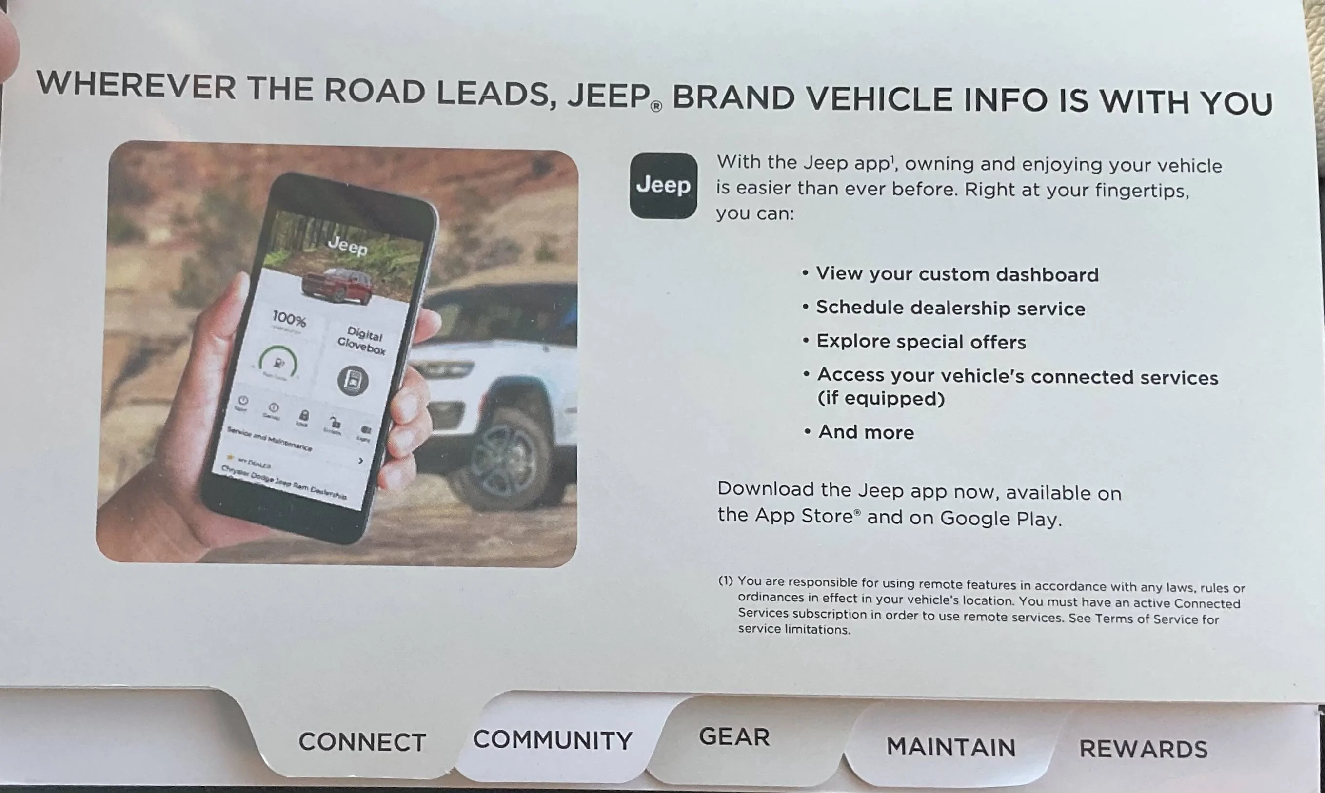Jeep Gladiator Jeep—your app is in Chinese!! IMG_4106